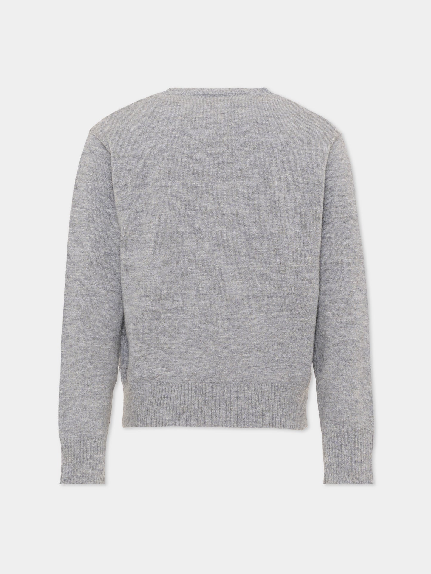 Maglione grigio per bambino con logo,Dsquared2,DQ3401 D0AFF DQ911