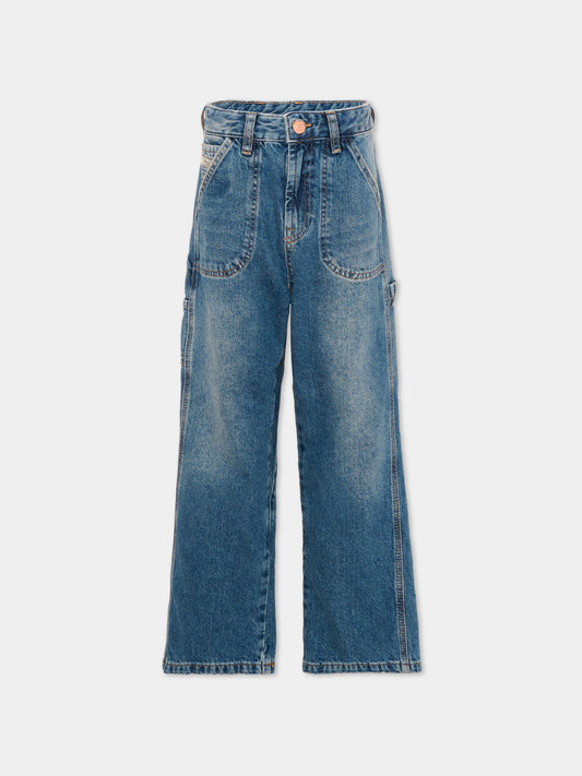 Jeans denim blu per bambino,Diesel,J02361 KXBU1 K01