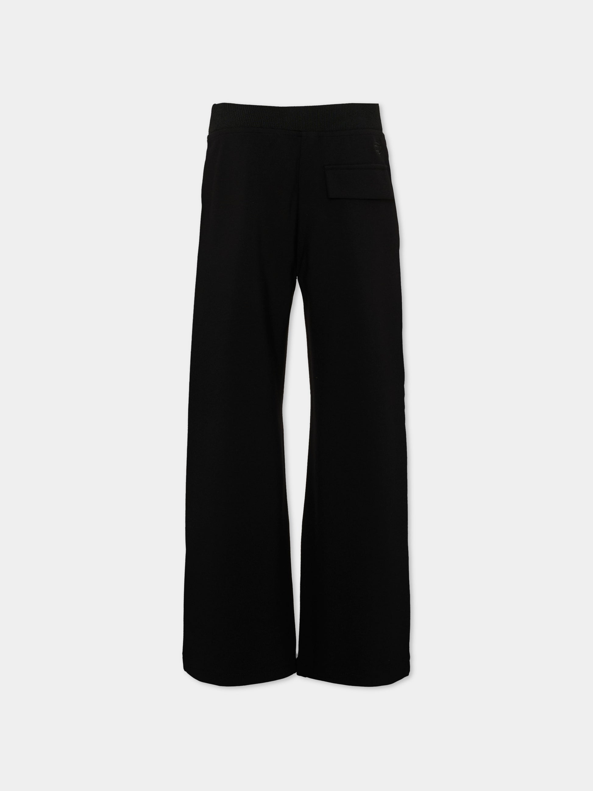 Pantaloni neri per bambino con logo,Diesel,J02952 KYATE K900