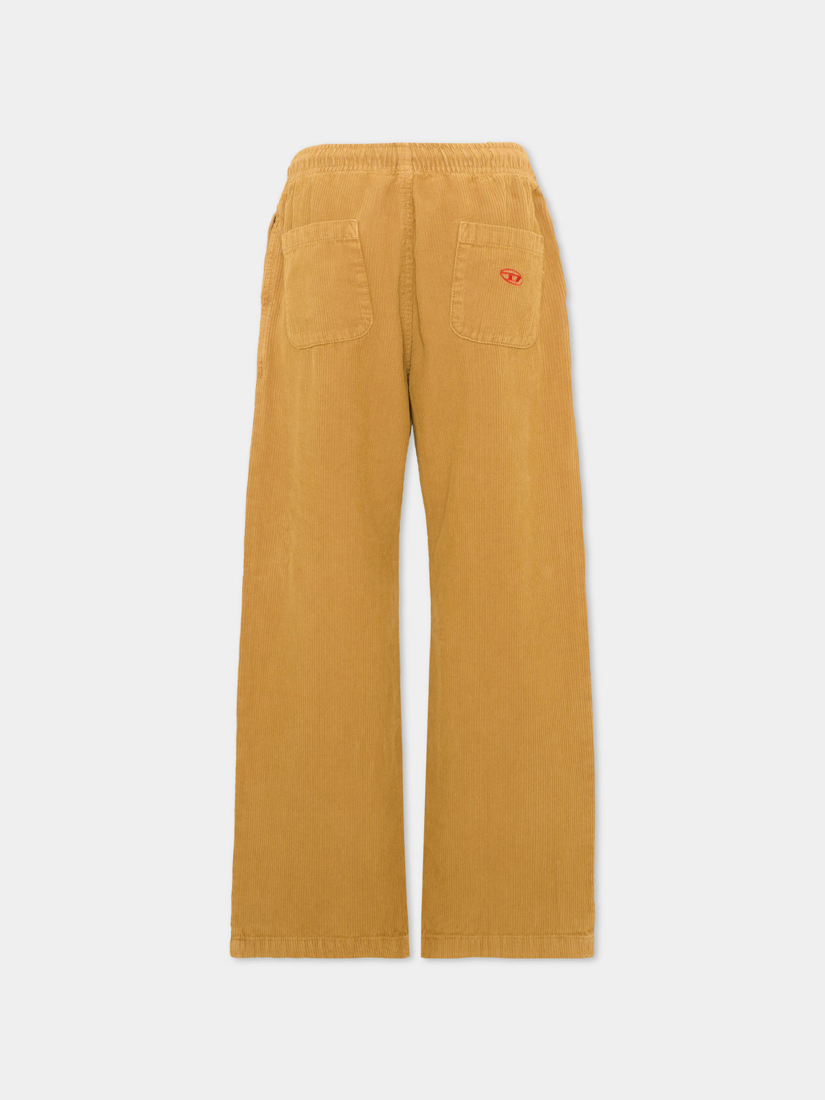 Pantalone cammello con logo per bambino,Diesel,J02982 KXBVA K760