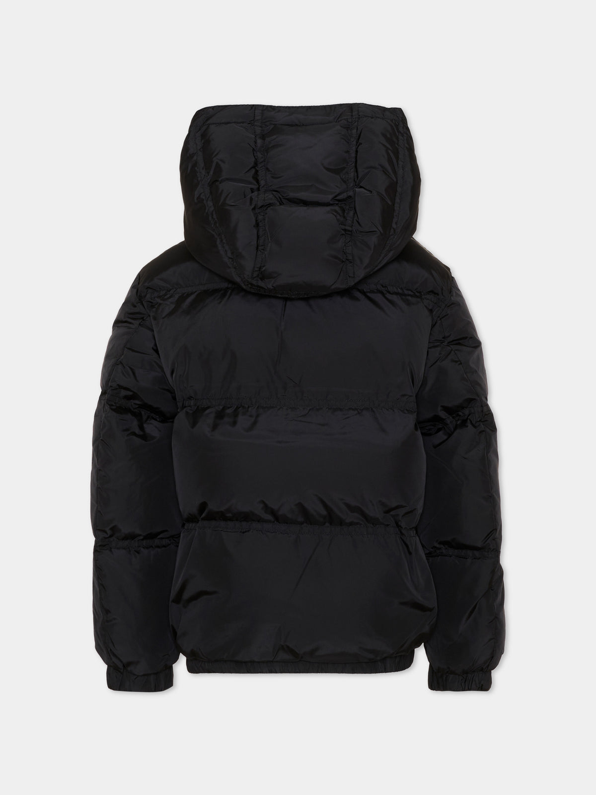Piumino nero per bambini con cappuccio,Diesel,J03025 KXBVC K900