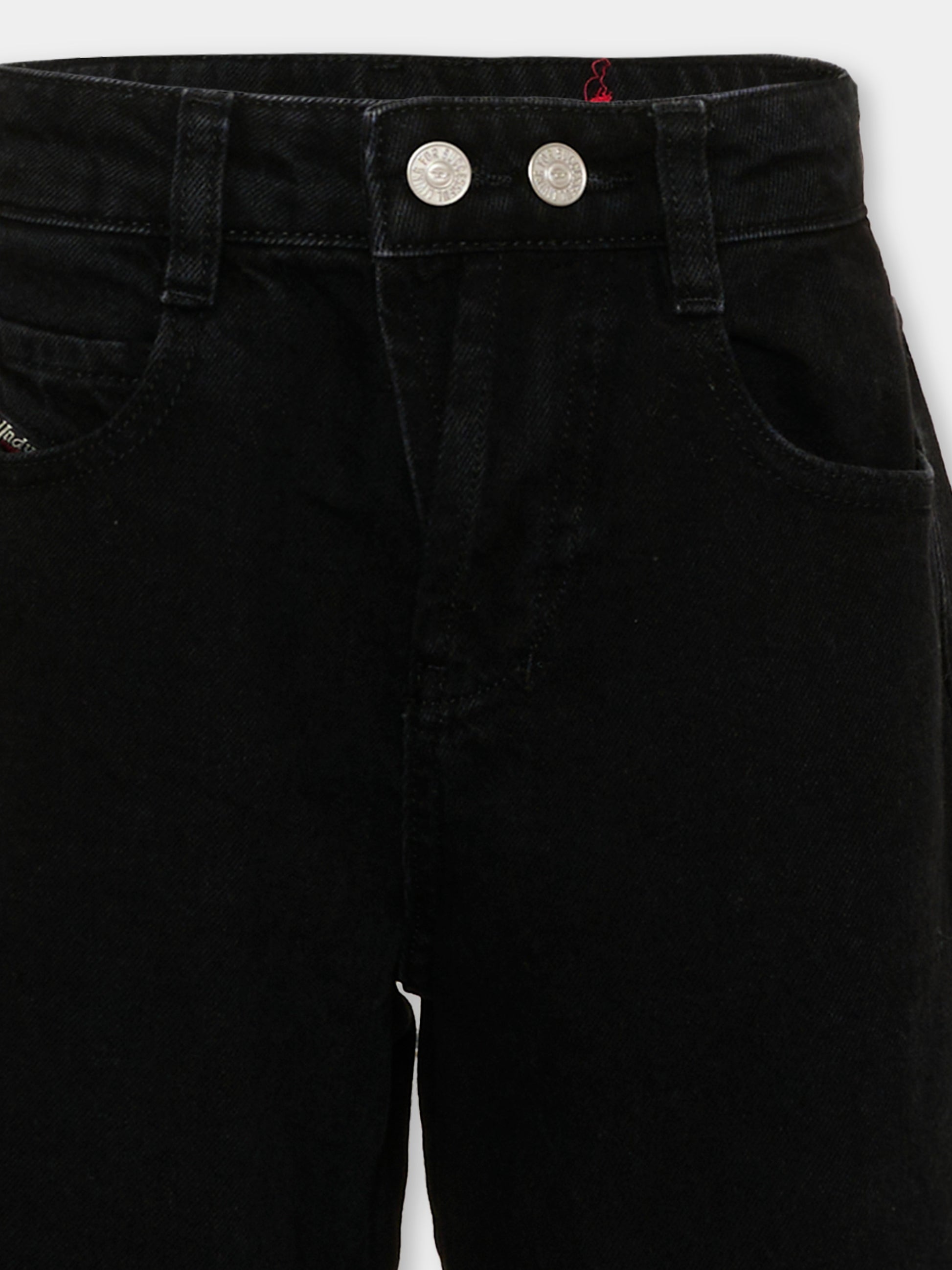 Jeans nero per bambini,Diesel,J03151 KXBUA K02