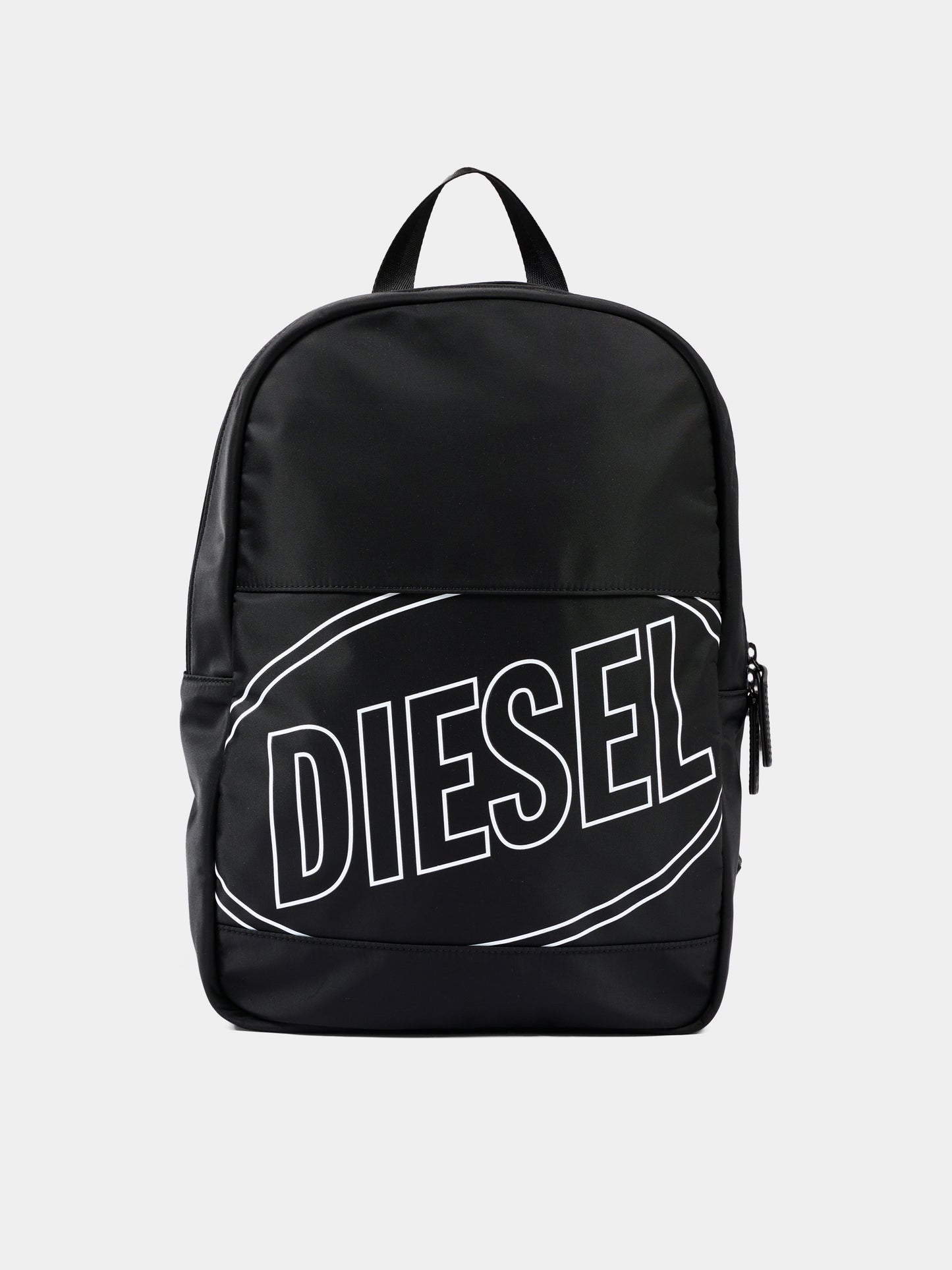 Zaino nero per bambini con logo,Diesel,J03136 KXBEW K900