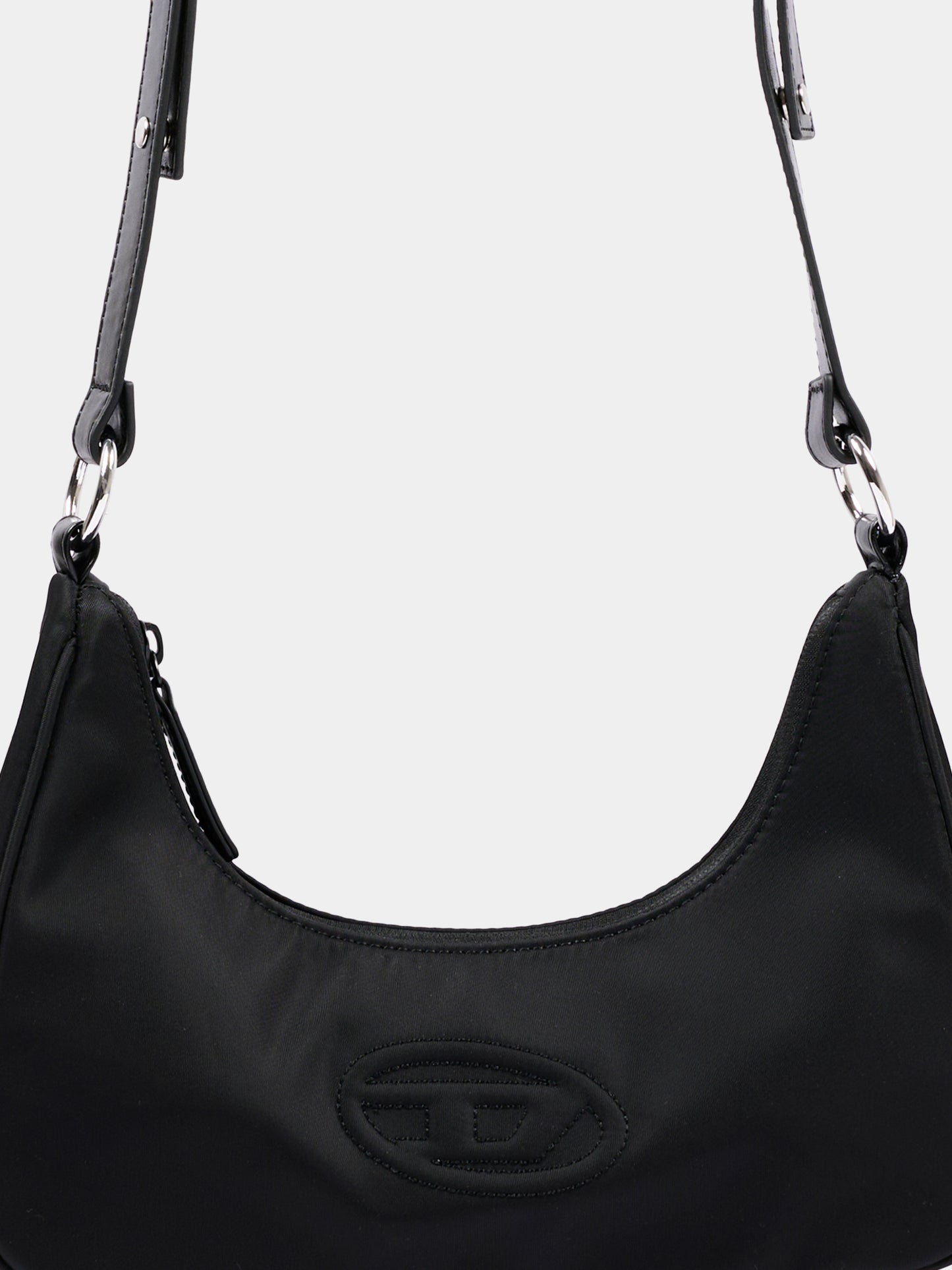 Borsa casual nera per bambina con logo,Diesel,J03143 KXBEW K900