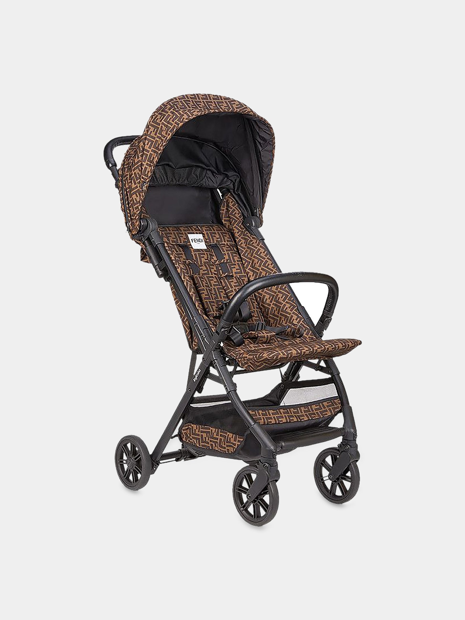 Passeggino marrone da cabina,Fendi Kids,BUV029 AWLV F0VAT