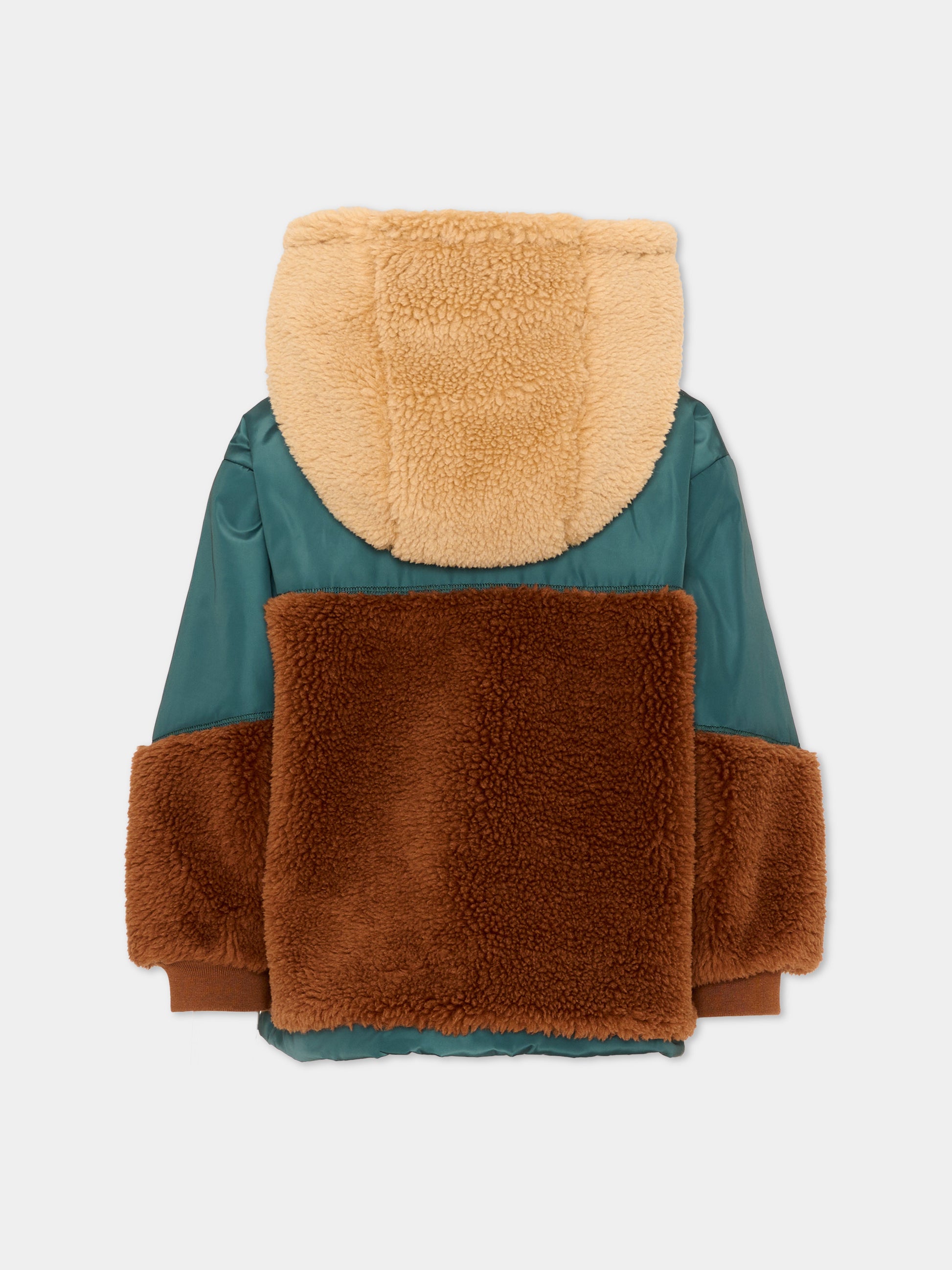Giubbotto multicolor per bambino teddy,Stella Mccartney Kids,TZ2H77 Z4058 999