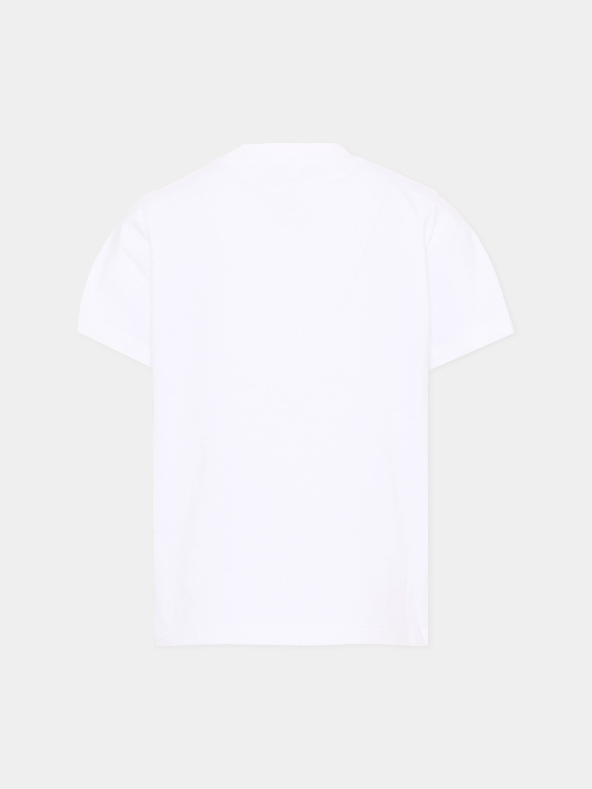 T-shirt bianca per bambina con stampa,Stella Mccartney Kids,TZ8C61 Z3772 100