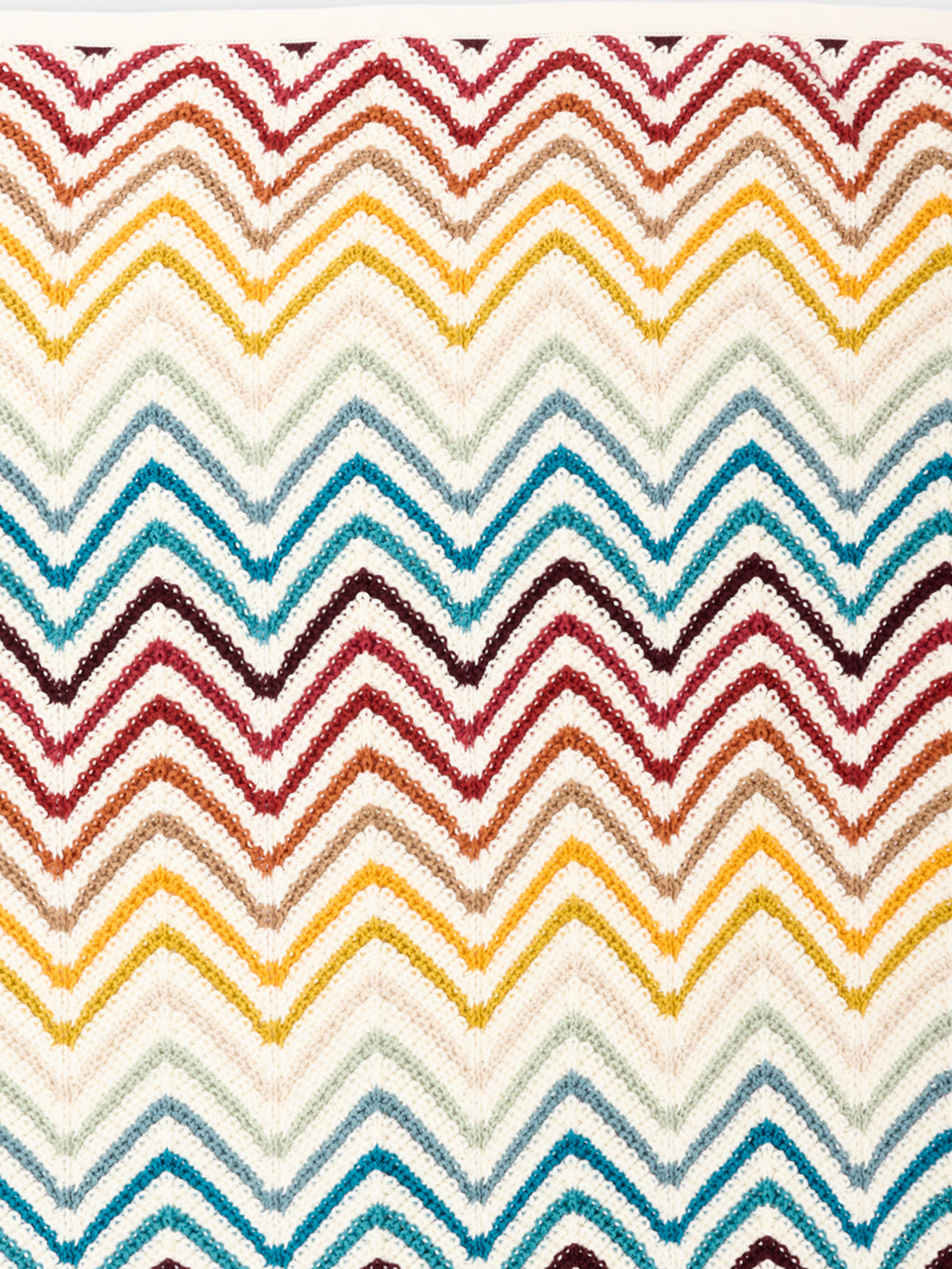 Coperta multicolor per neonati con motivo zigzag,Missoni,MZ0330 X0224 105MC