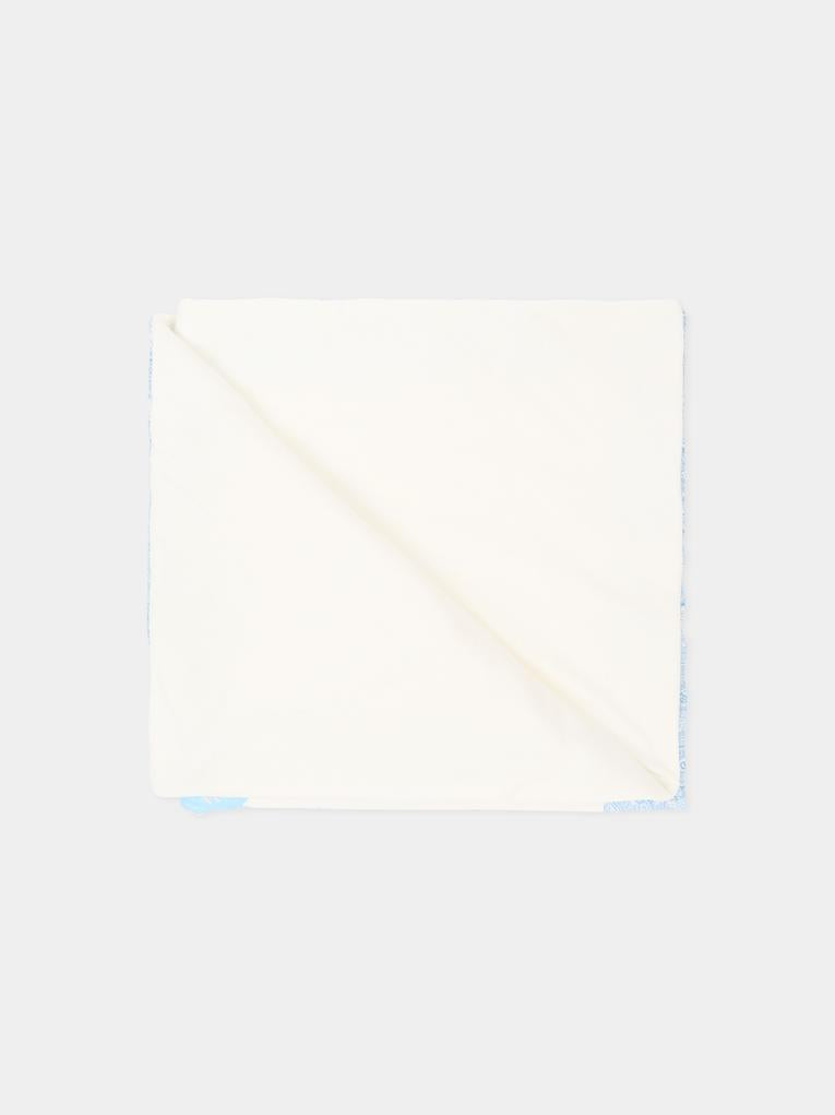 Coperta avorio per neonato con Pegaso,Etro,GY0520 Z3672 102CE