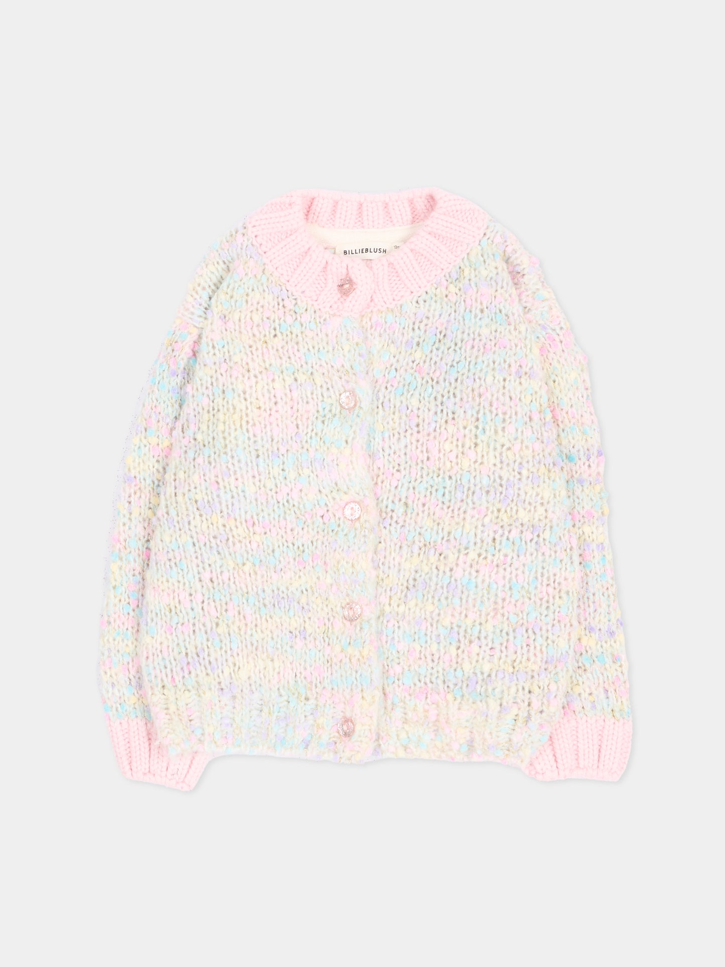 Cardigan multicolor per neonata,Billieblush,U22457 Z41