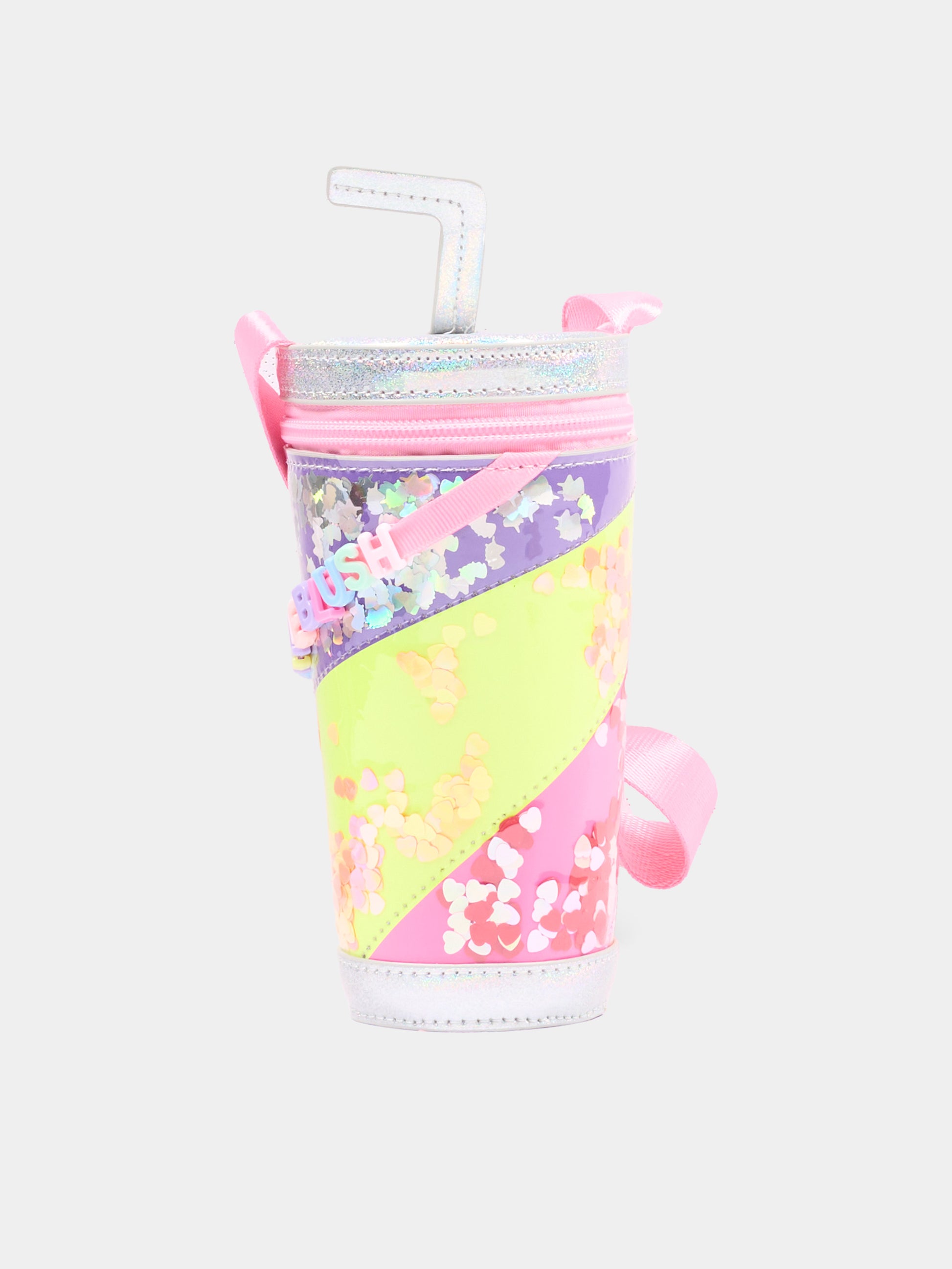 Borsa multicolor per bambina a forma di bevanda,Billieblush,U22523 111
