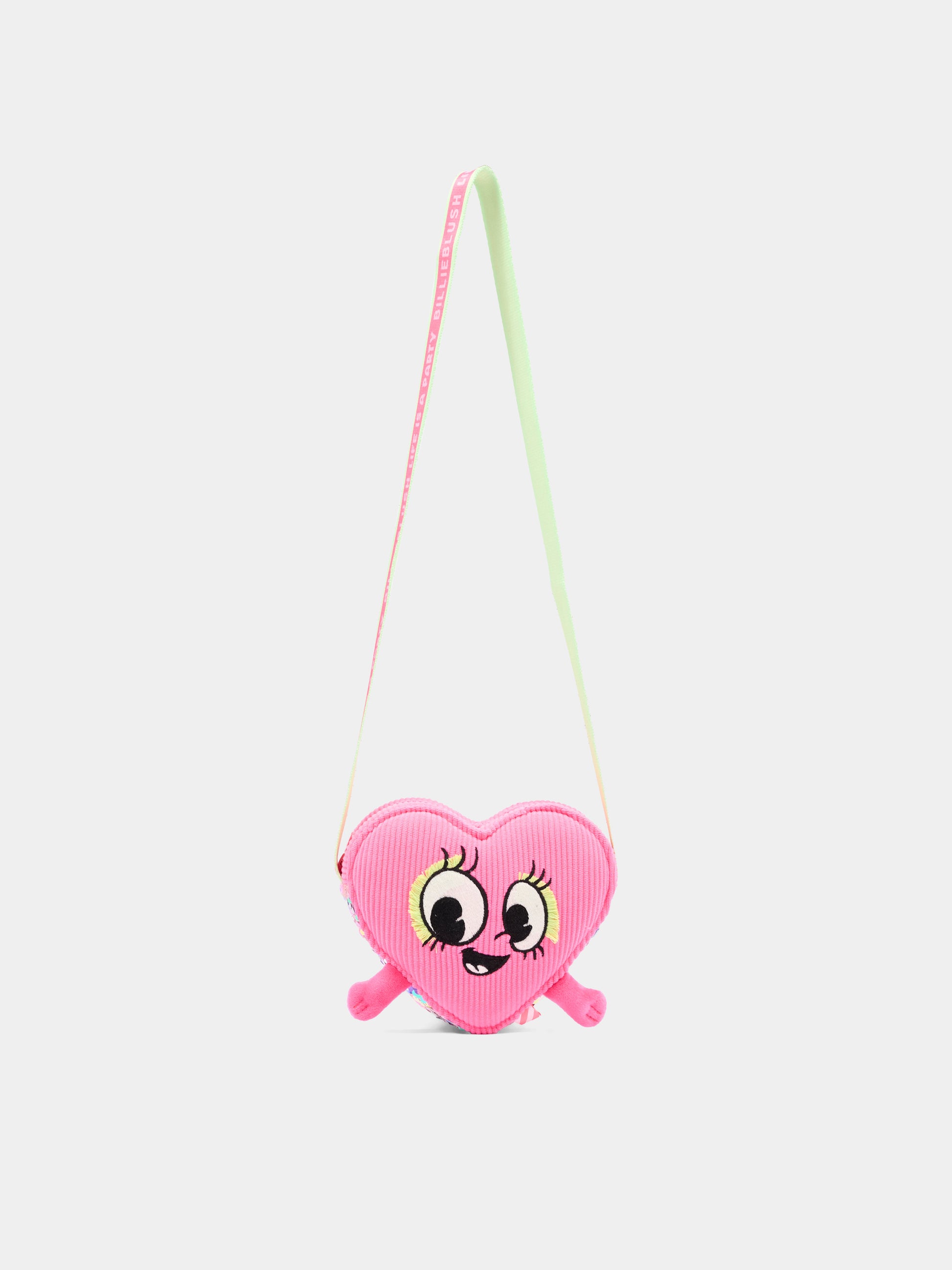 Borsa rosa per bambina a cuore,Billieblush,U22527 47A