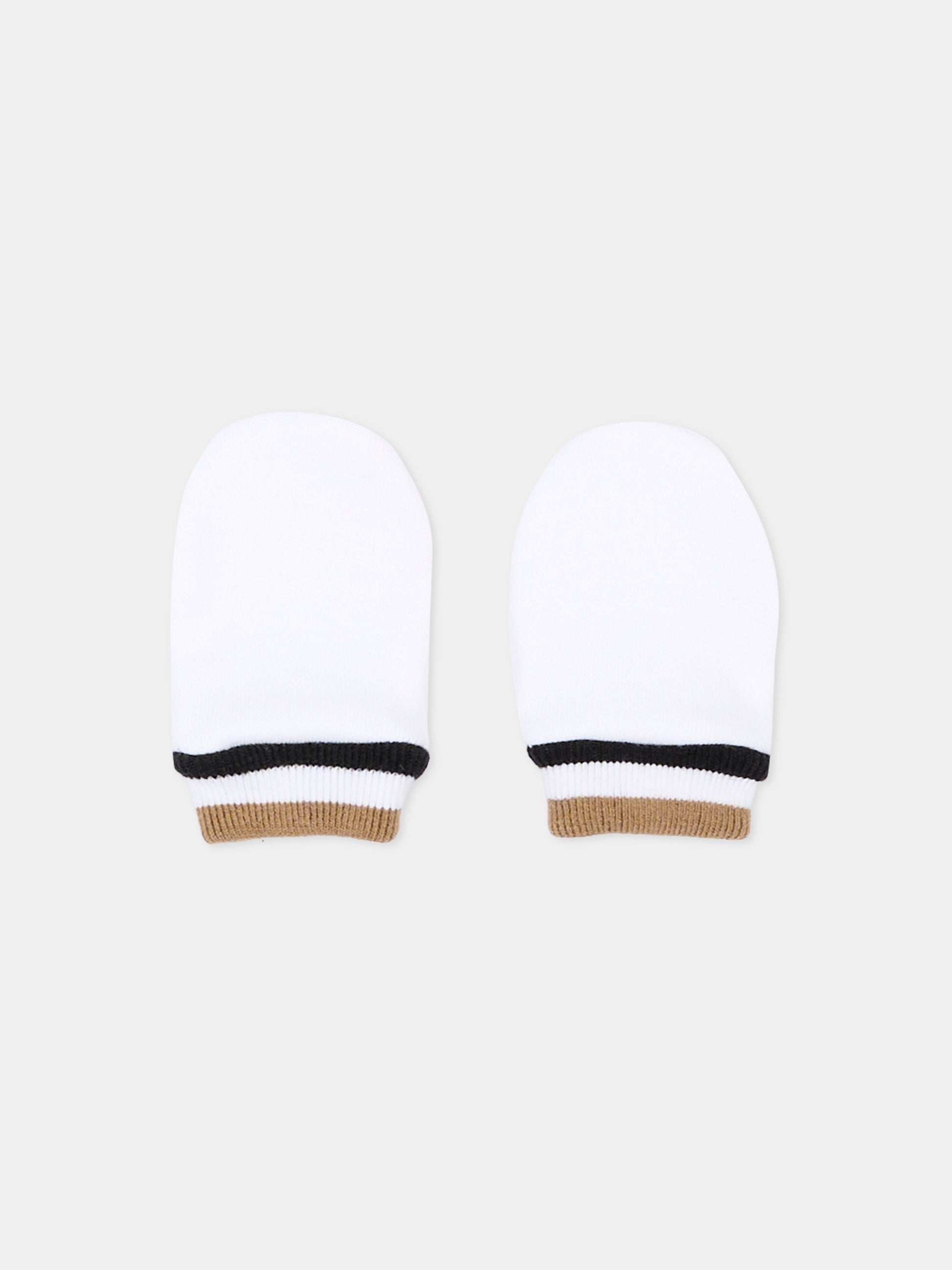 Set tutina bianco per neonato con logo,Boss,J53293 10P