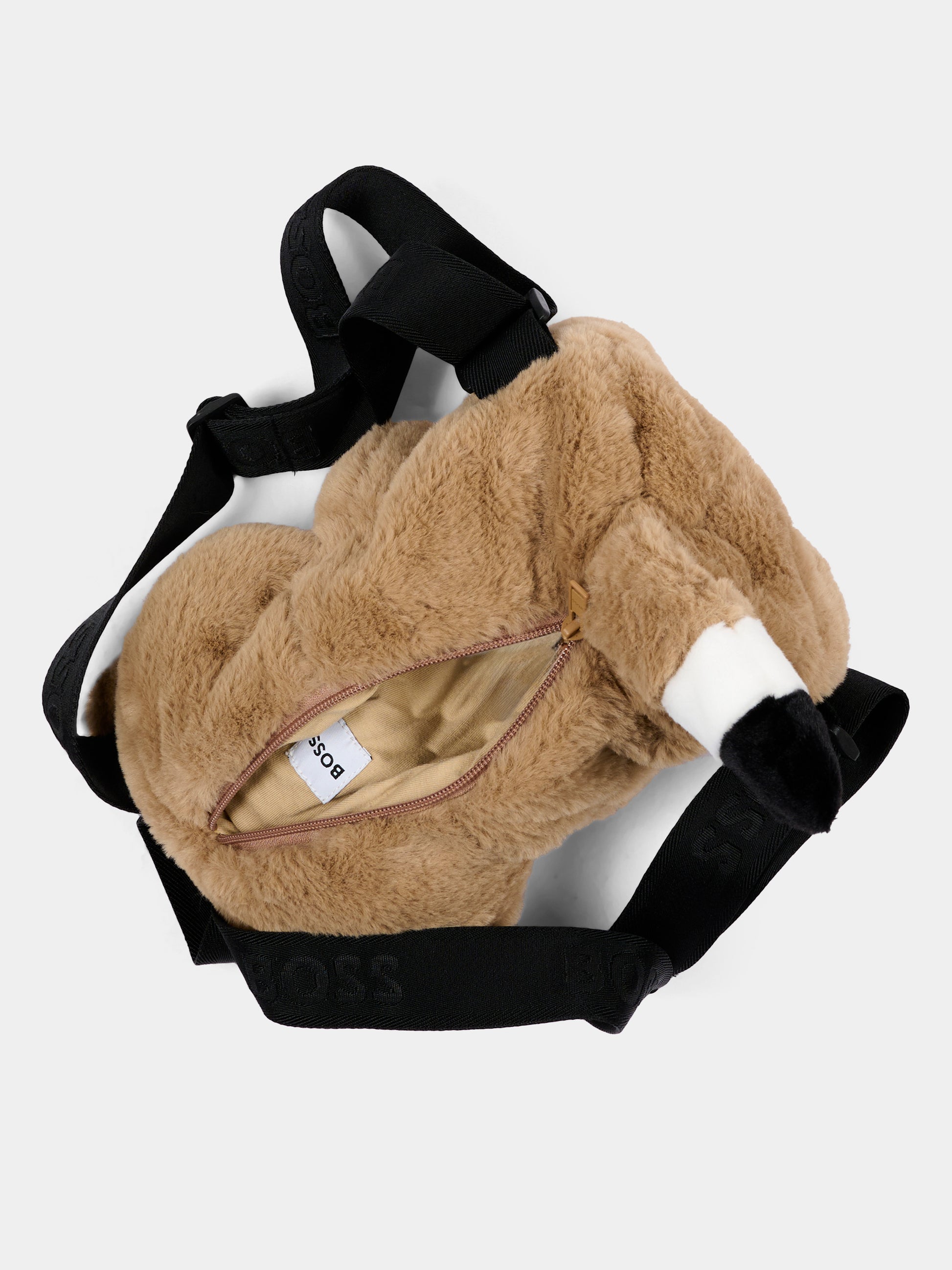 Zaino beige per neonato con orsetto,Boss,J53648 269