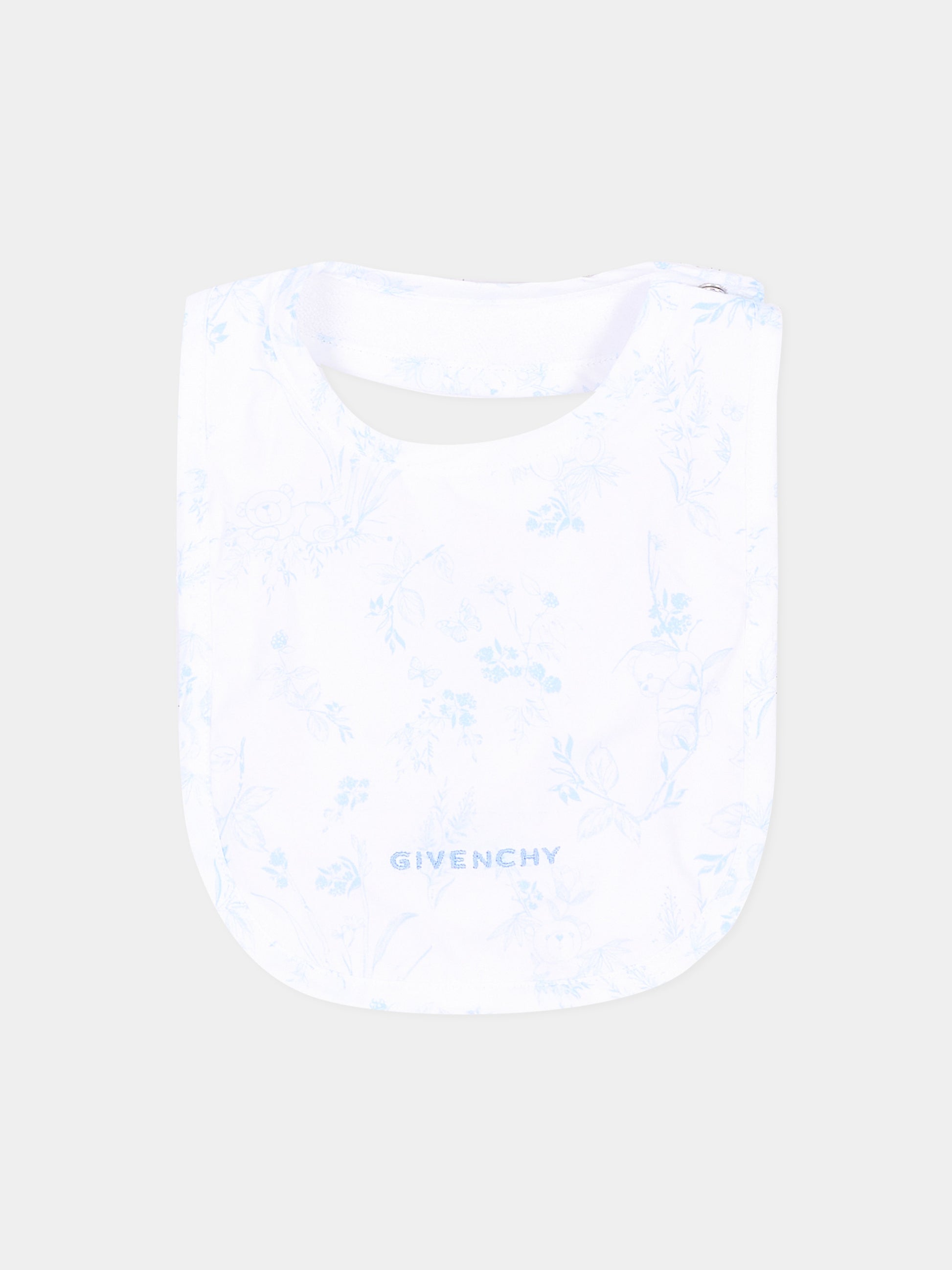 Set Tutine bianco per neonato floreale,Givenchy Kids,H31535 10P