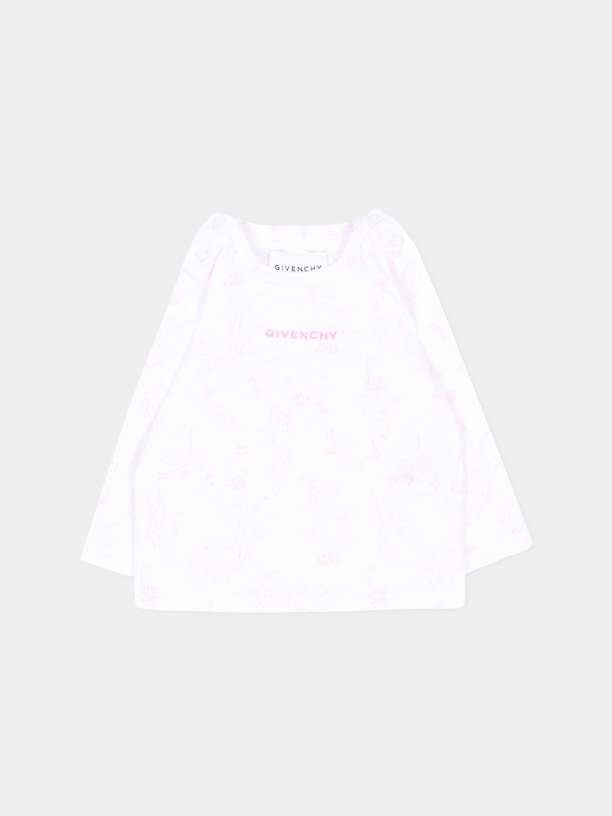 Completo nascita rosa per neonata,Givenchy Kids,H31541 44Z