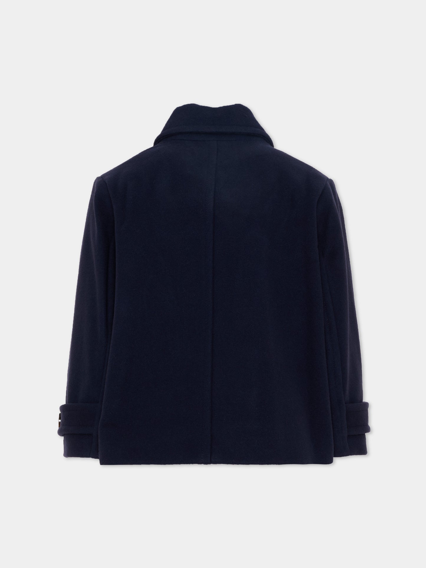 Cappotto blu per bambina doppiopetto,Chloé Kids,C21281 859