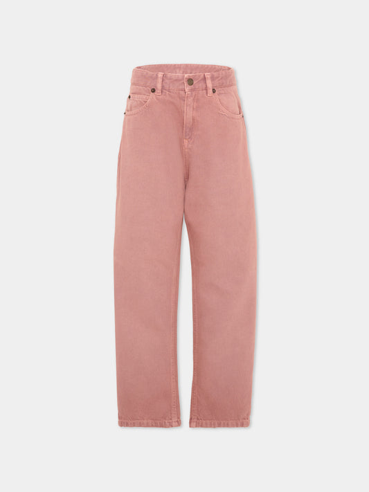 Jeans rosa per bambina,Chloé Kids,C21393 Z34