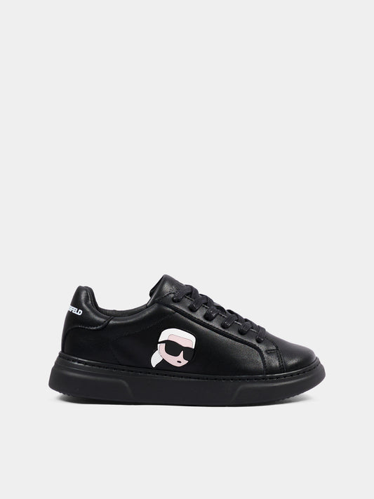 Sneakers nere per bambini con Ikonik Karl,Karl Lagerfeld Kids,Z31407 09B