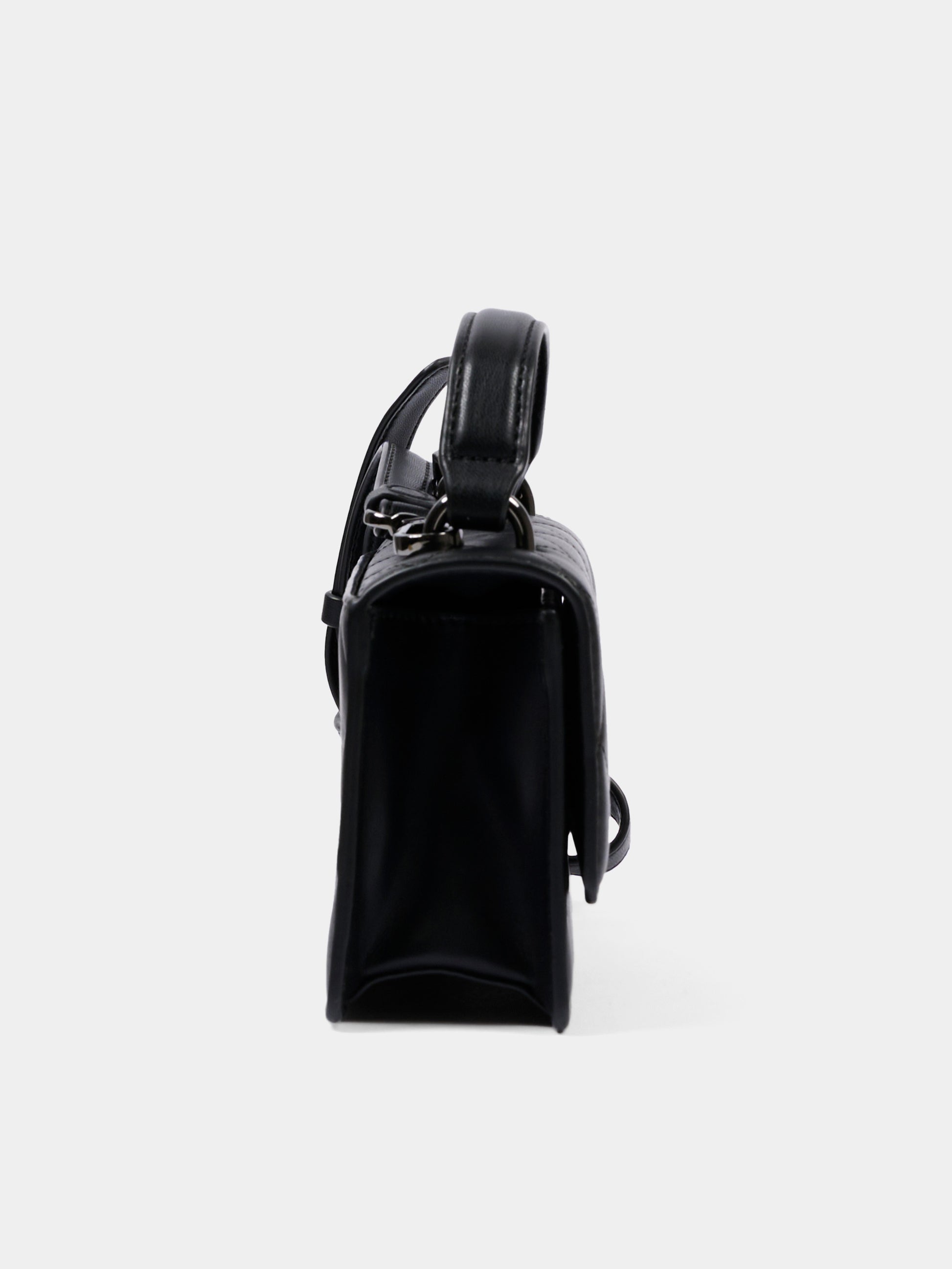 Borsa nera con Ikonik Karl,Karl Lagerfeld Kids,Z31433 09B