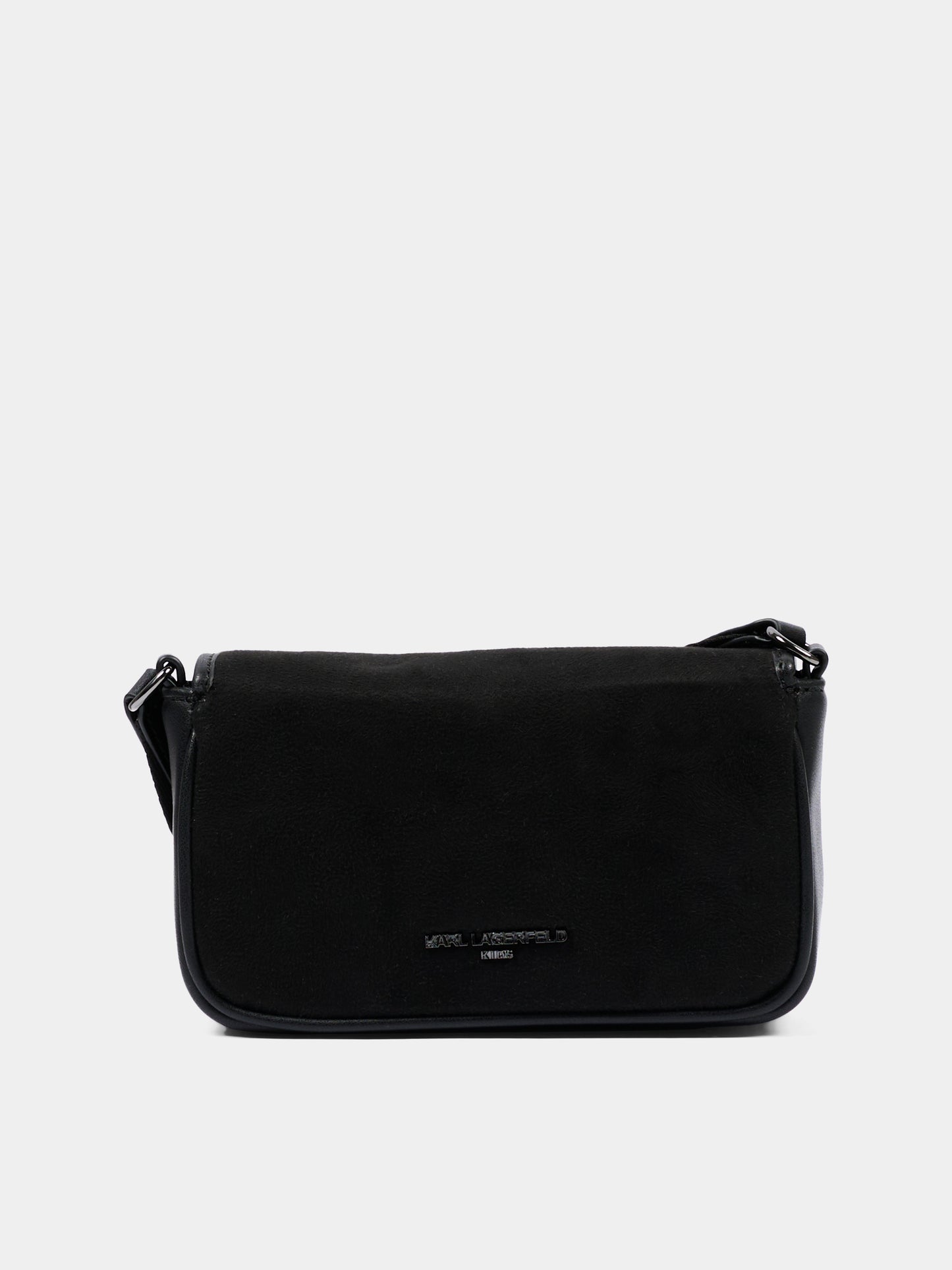 Borsa nera per bambina con logo,Karl Lagerfeld Kids,Z31437 09B