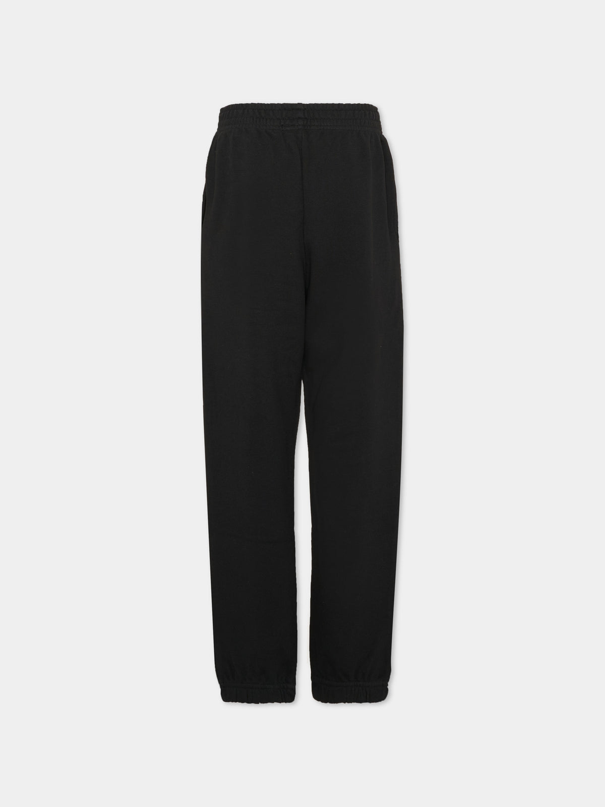 Pantalone nero per bambini con logo,Kenzo Kids,K62042 09B