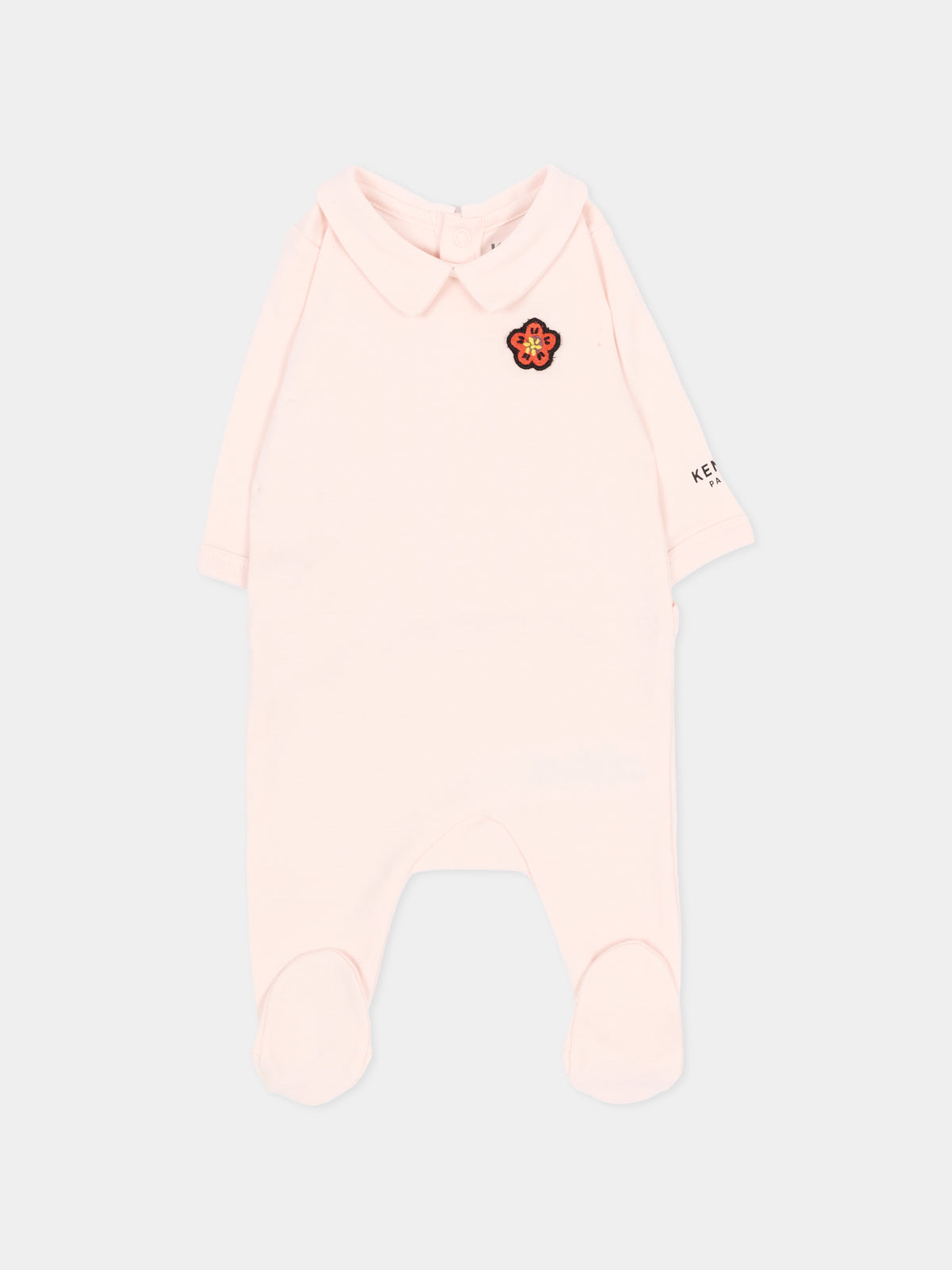 Set Tutine per neonata con fiore,Kenzo Kids,K62067 43B