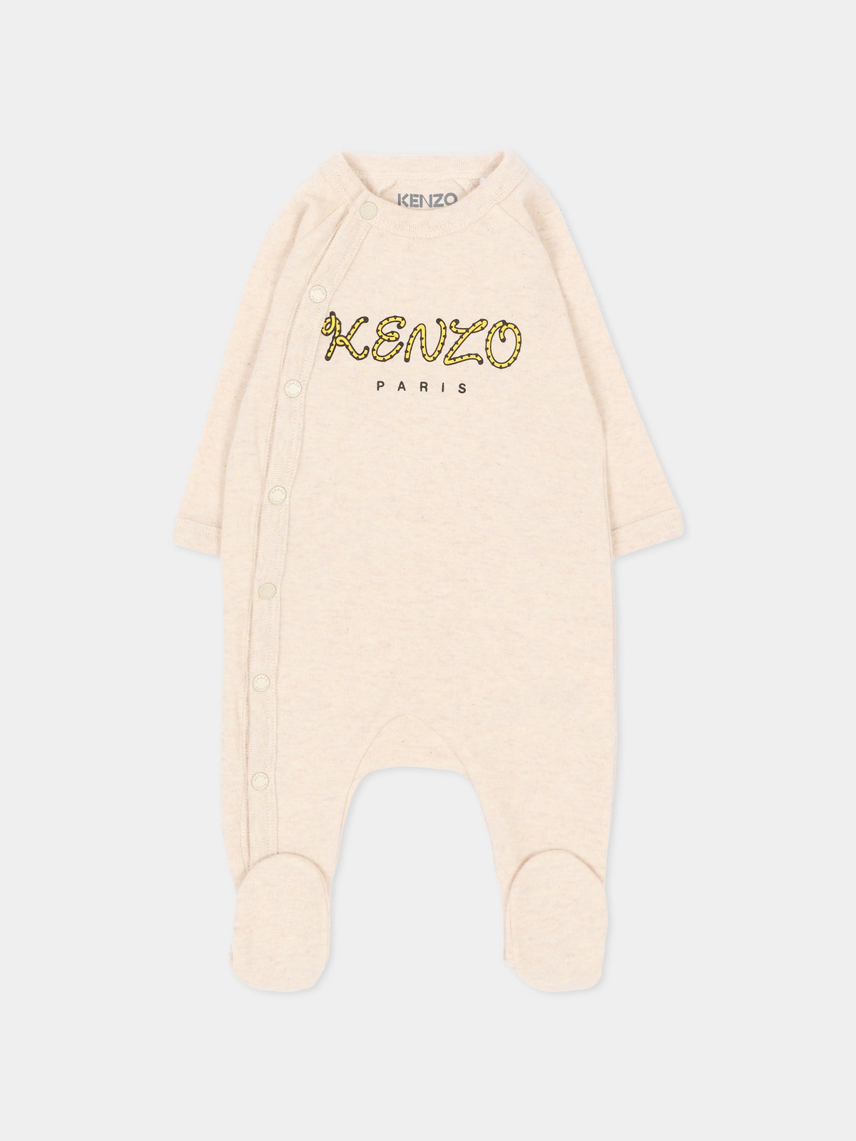 Set tutine per neonato con logo e tigre,Kenzo Kids,K62067 77M