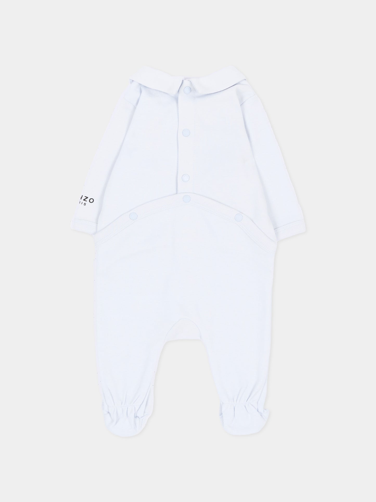 Set tutine per neonato con logo e tigre,Kenzo Kids,K62067 77M