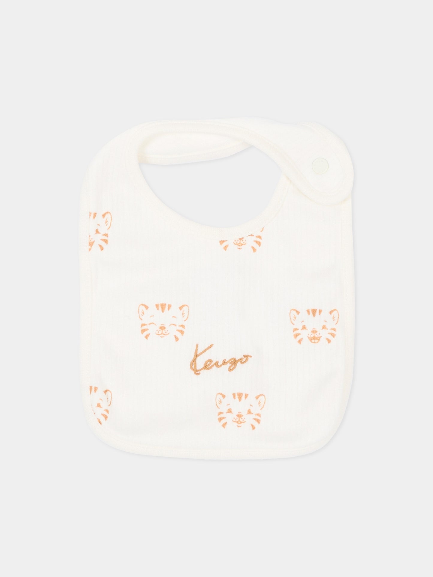 Set tutina avorio per neonati  con tigri,Kenzo Kids,K62088 117