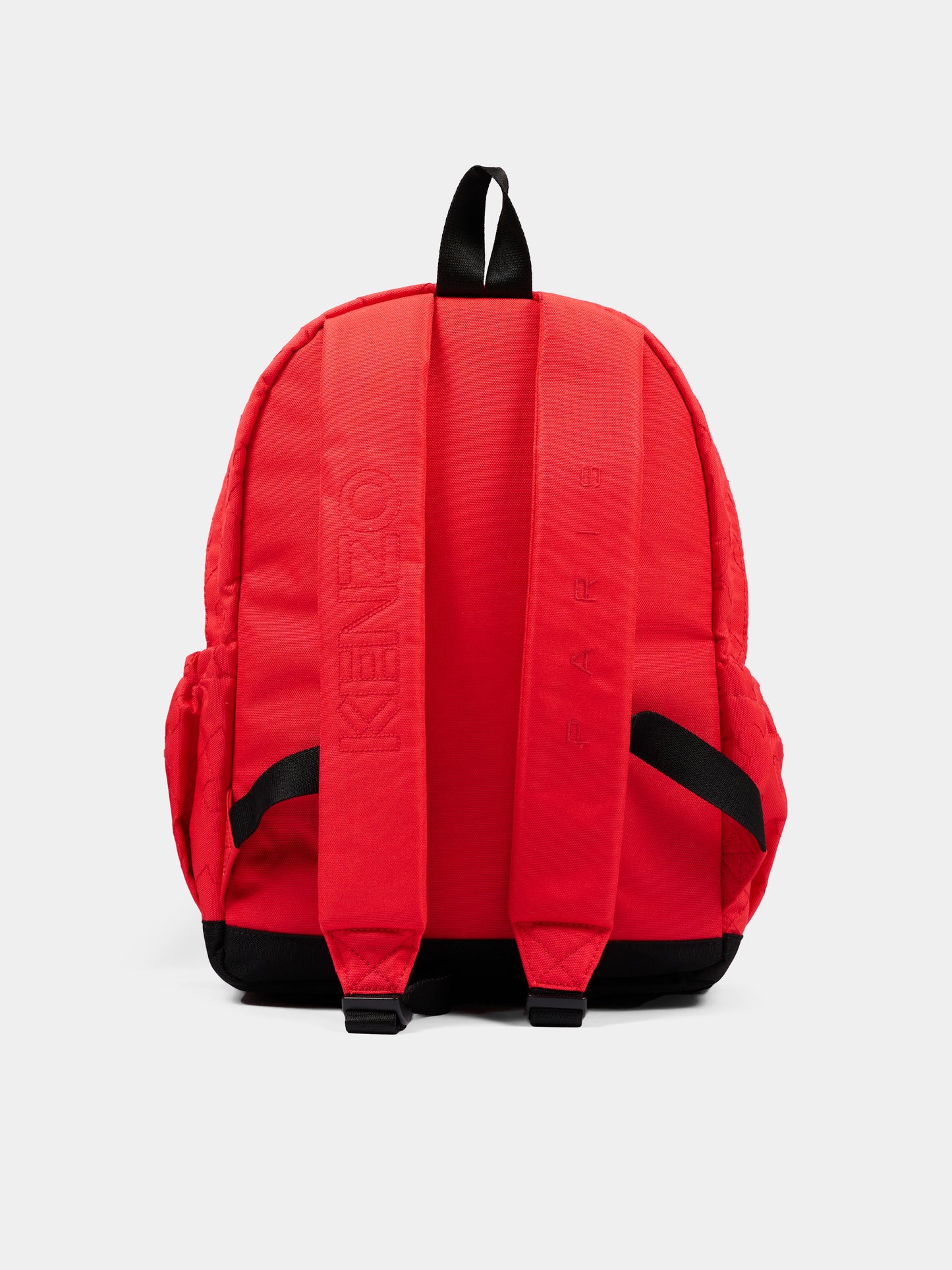 Zaino rosso con patch ricamate,Kenzo Kids,K62168 990