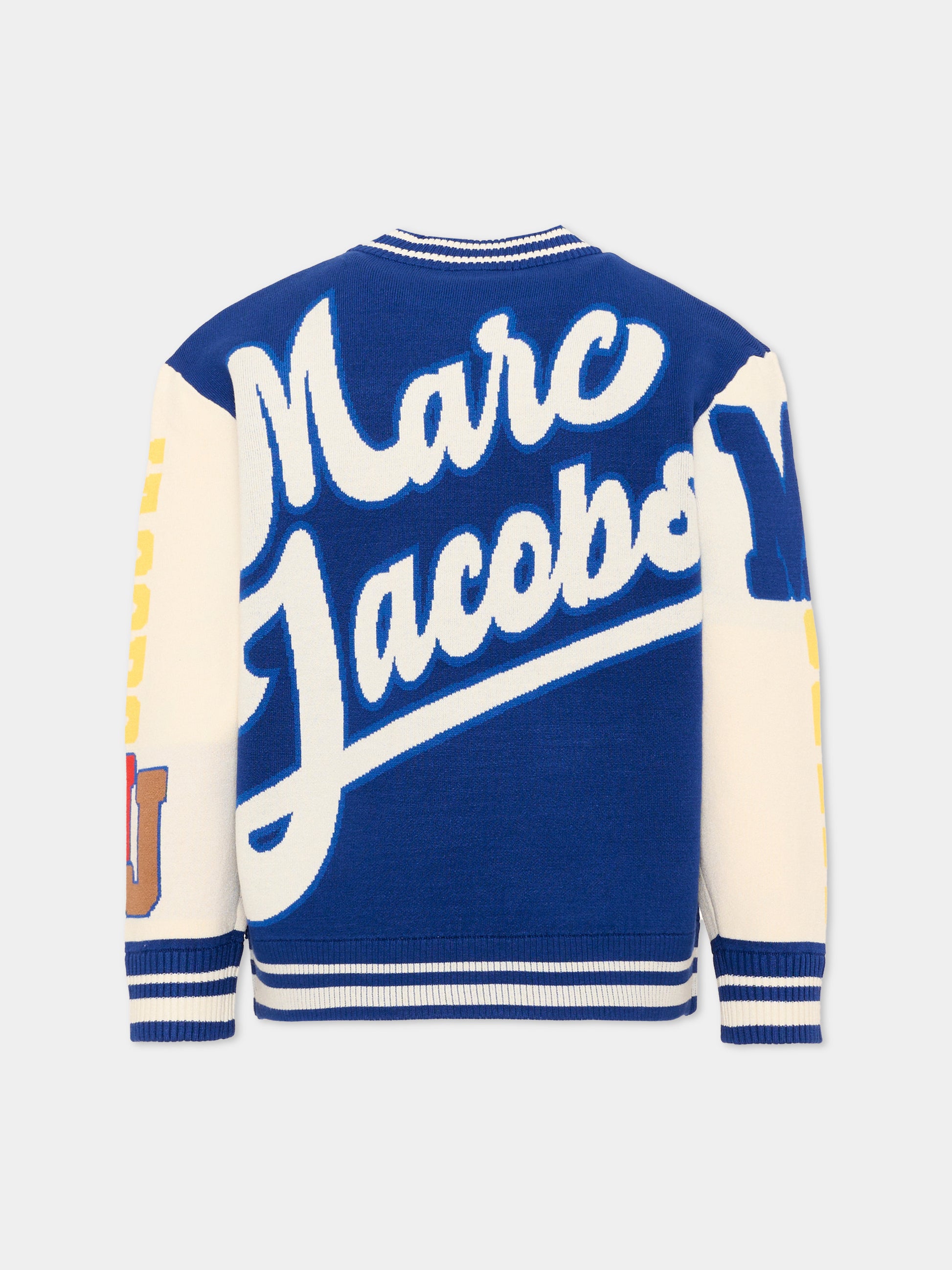 Maglione blu per bambino varsity,Marc Jacobs,W61043 841