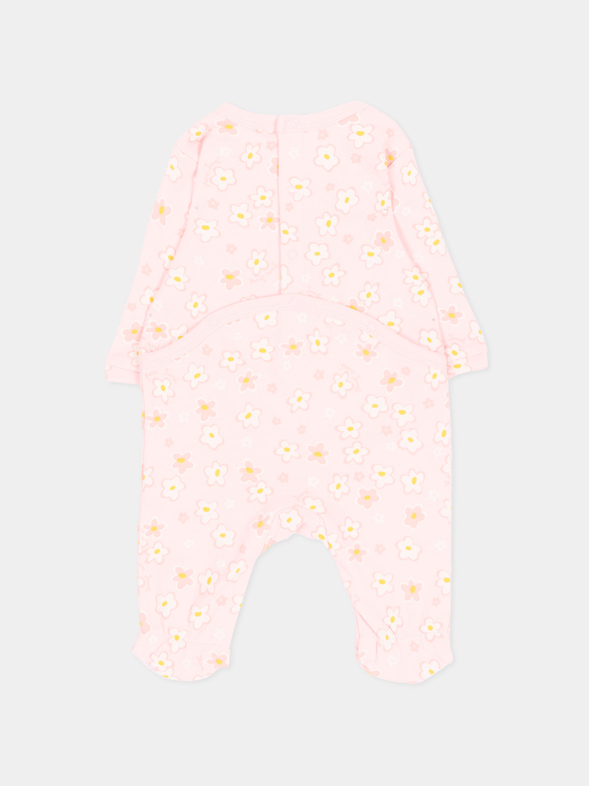Set Tutine rosa per neonata floreale,Marc Jacobs,W61076 43M