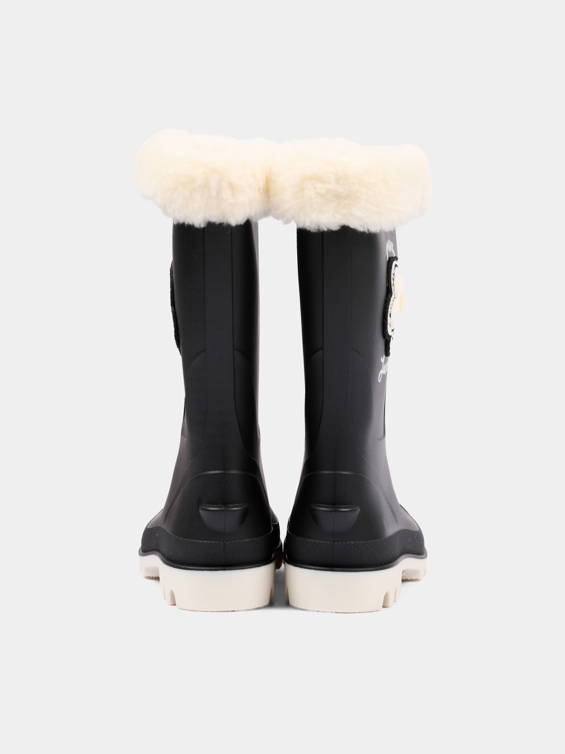Stivali Pioggia neri per bambina,Marc Jacobs,W61082 09B