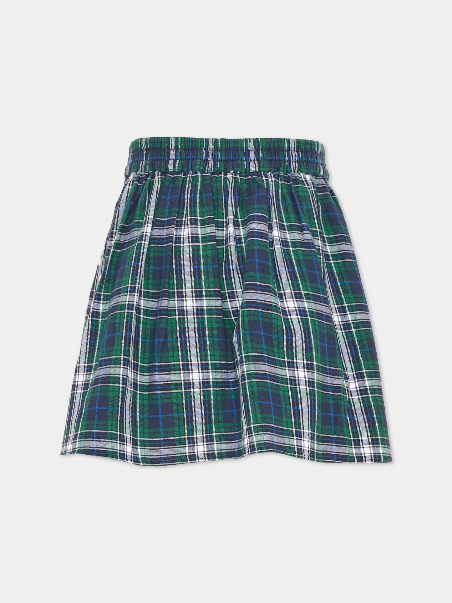 Gonna multicolor per bambina tartan,Zadig & Voltaire Kids,X60818 66H