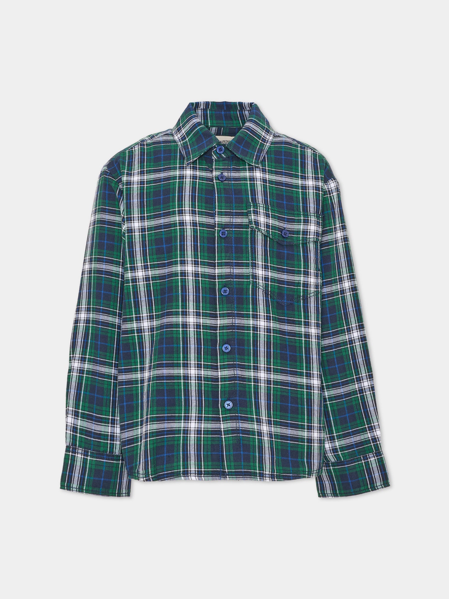 Camicia a manica lunga per bambina multicolor,Zadig & Voltaire Kids,X60855 66H