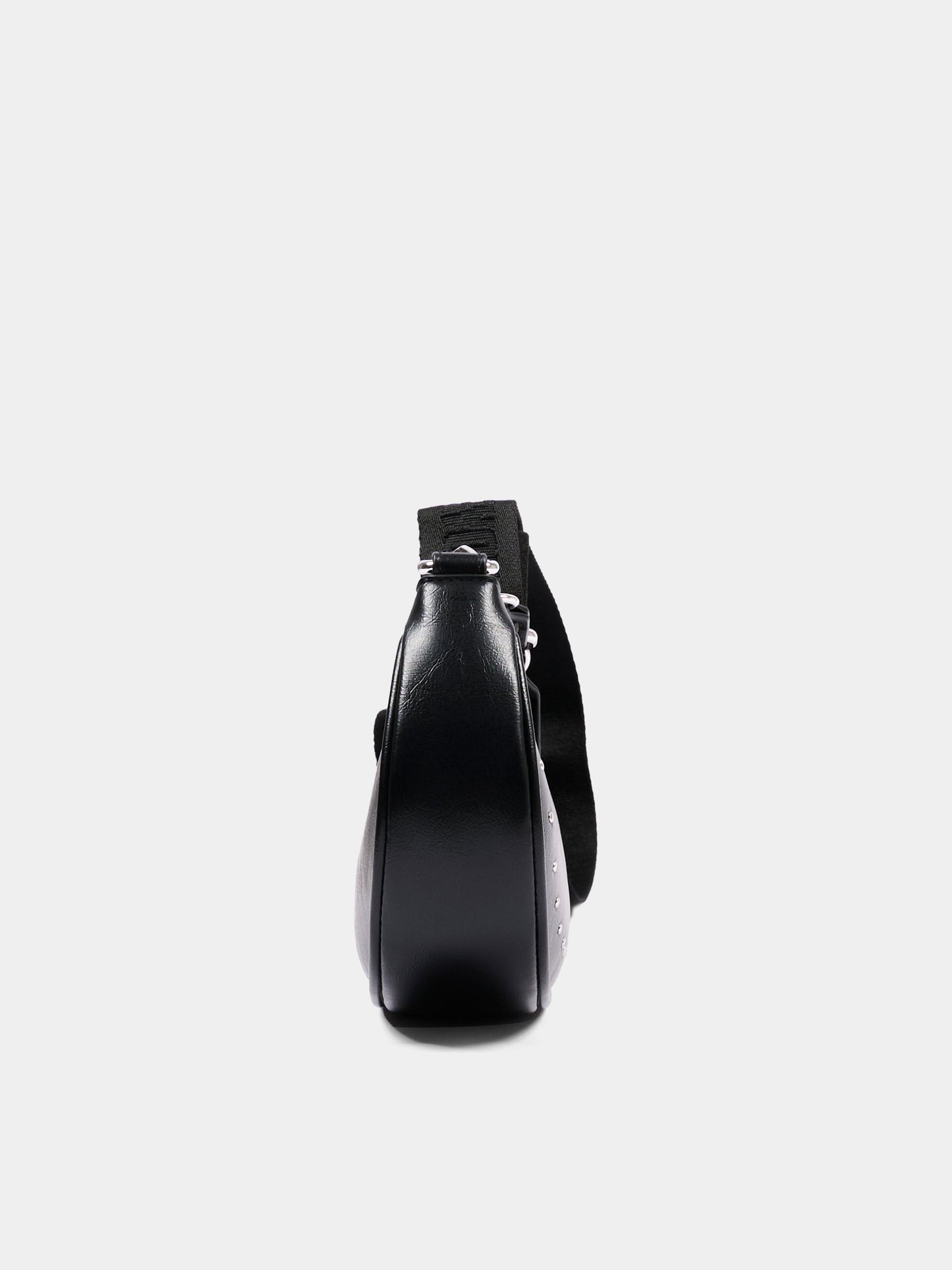 Borsa casual nera per bambina con borchie,Zadig & Voltaire Kids,X60880 09B