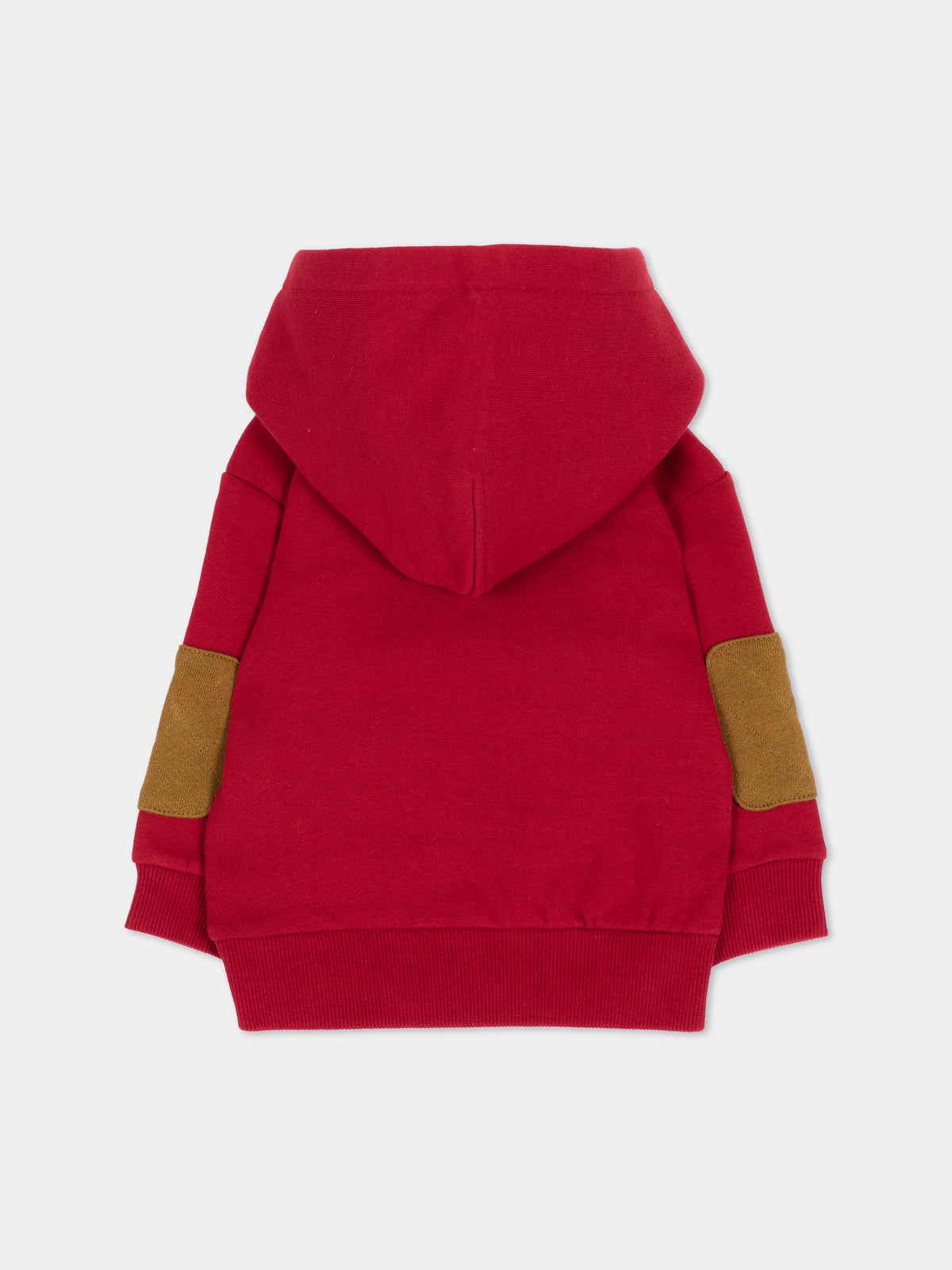 Felpa con cappuccio rossa per neonato,Timberland,T61035 974