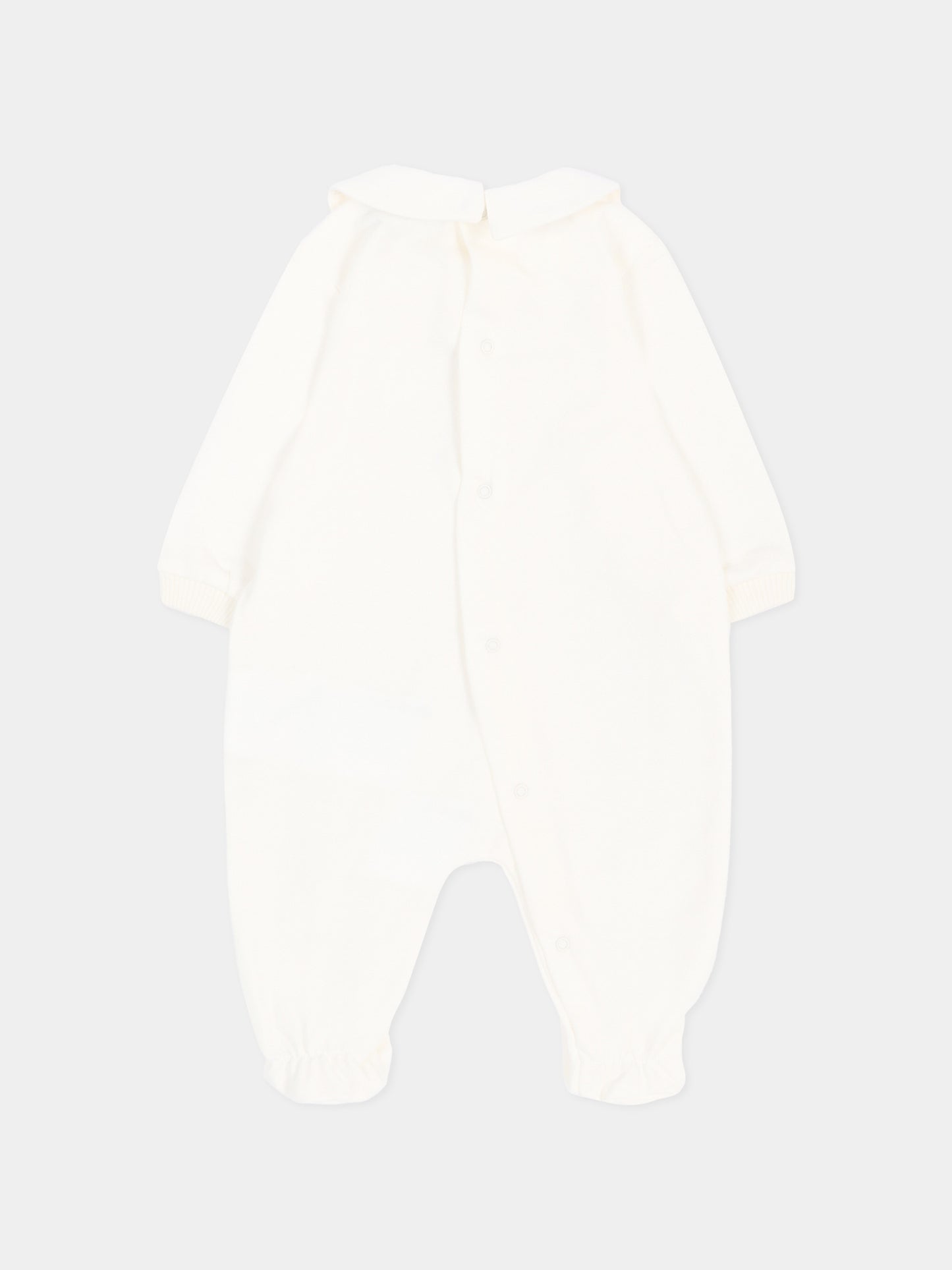 Tutina avorio per neonati con Teddy Bear,Moschino Kids,MUT04Z LCA40 10063