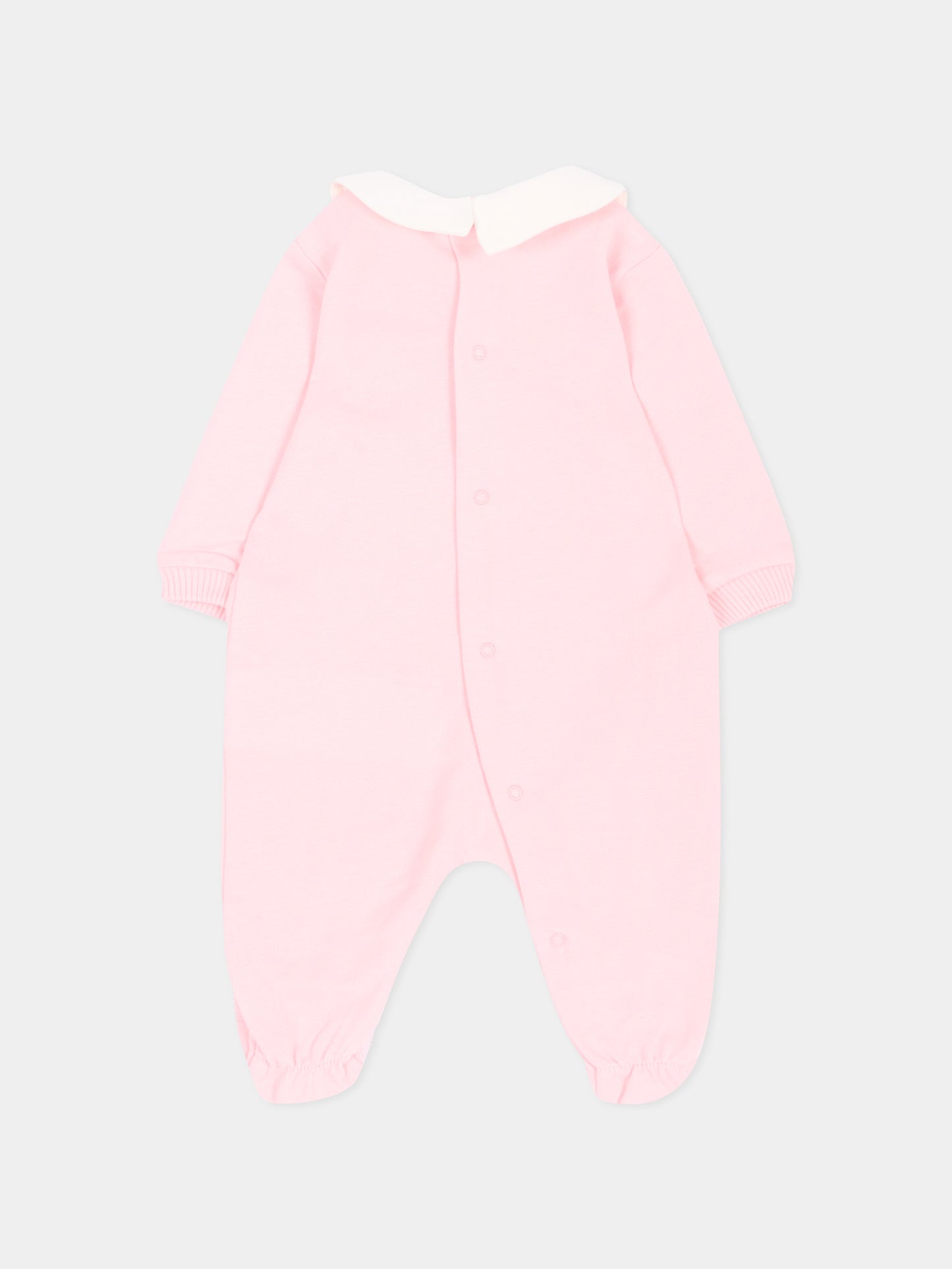 Tutina rosa per neonata con Teddy Bear,Moschino Kids,MUT04Z LCA40 50209
