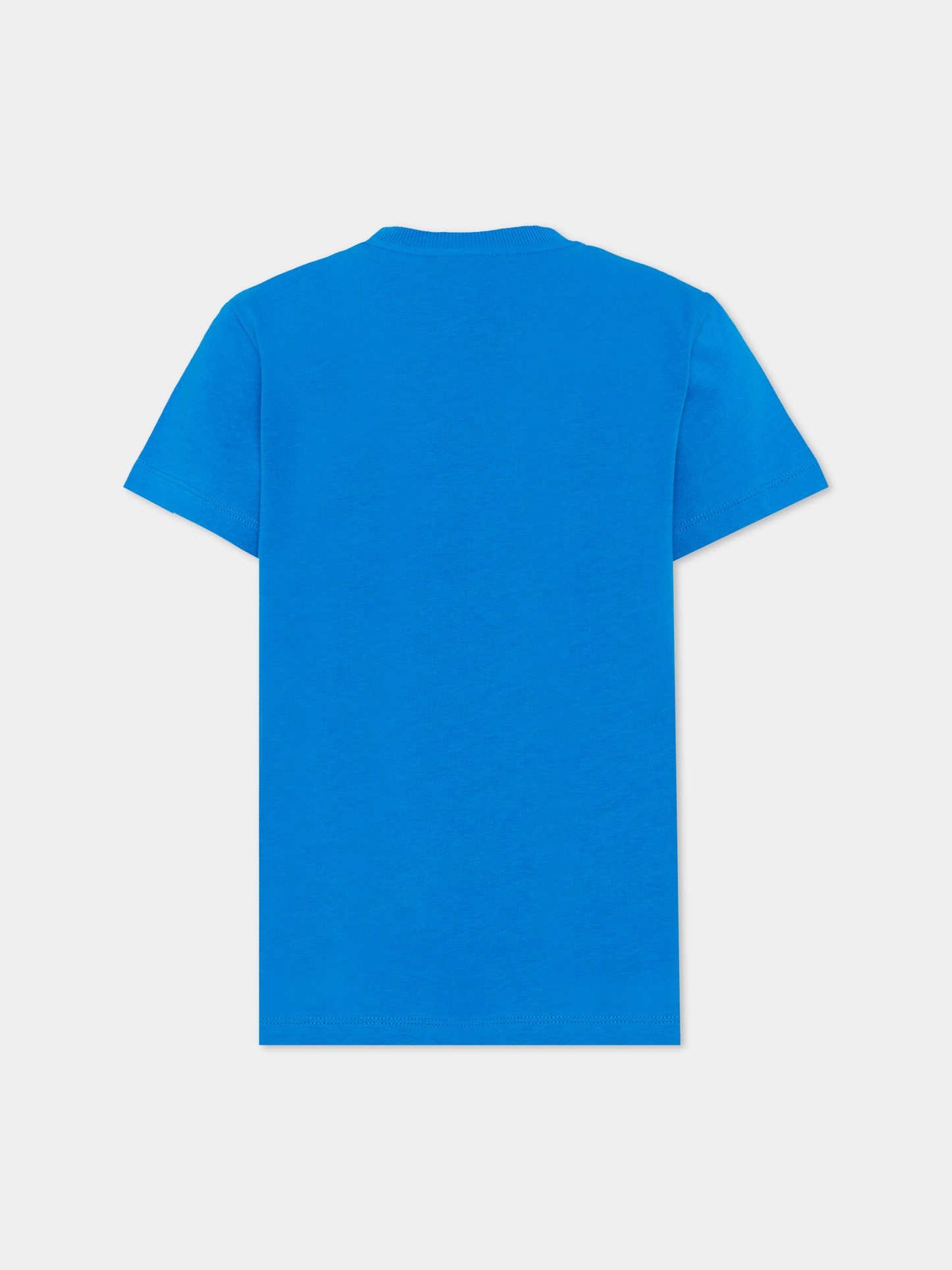 T-Shirt azzurro per bambino con Teddy Bear,Moschino Kids,HUM05V LAA34 40157