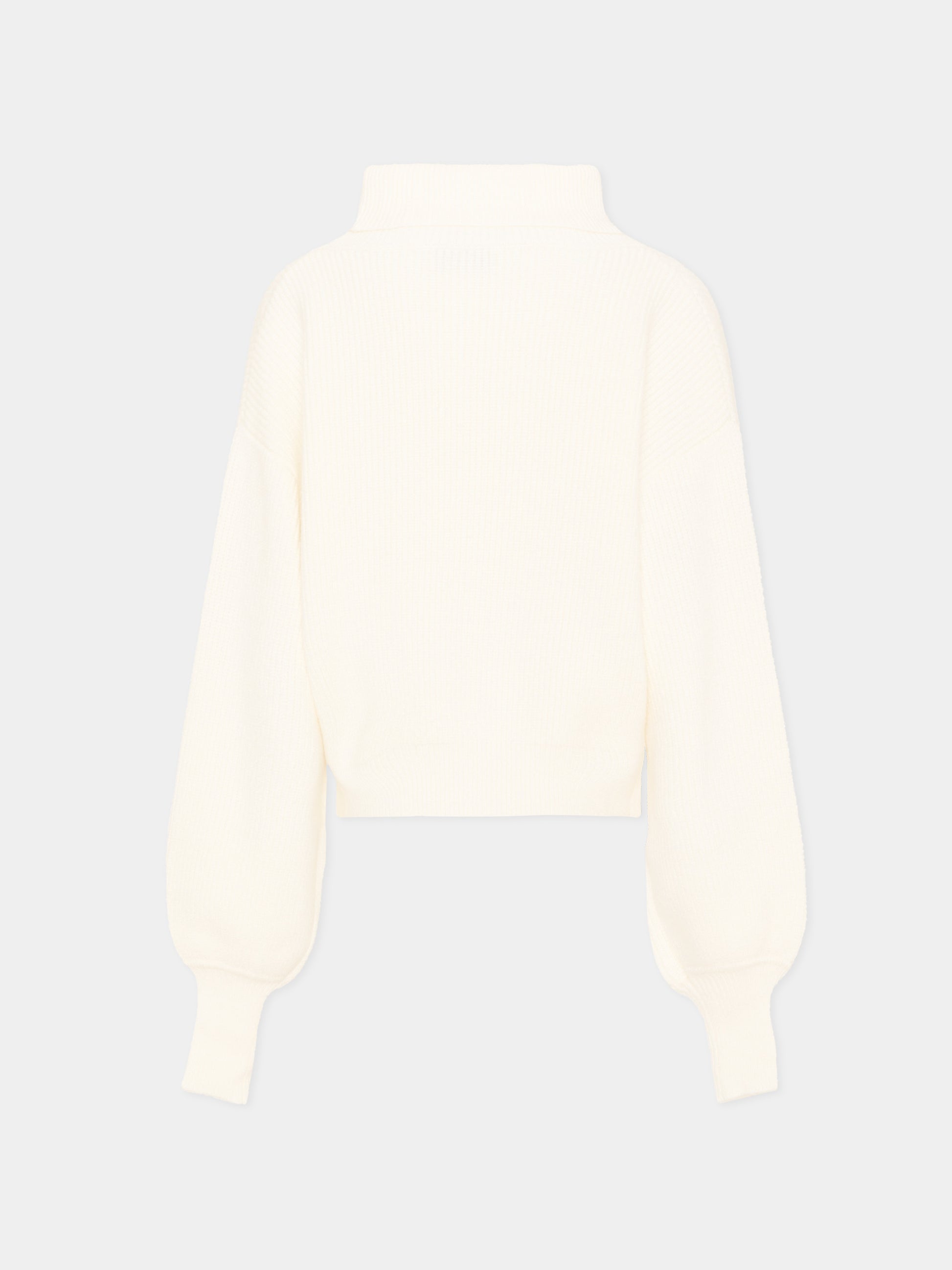 Dolcevita avorio per bambina con Teddy Bear,Moschino Kids,HDW02A LHE77 10063