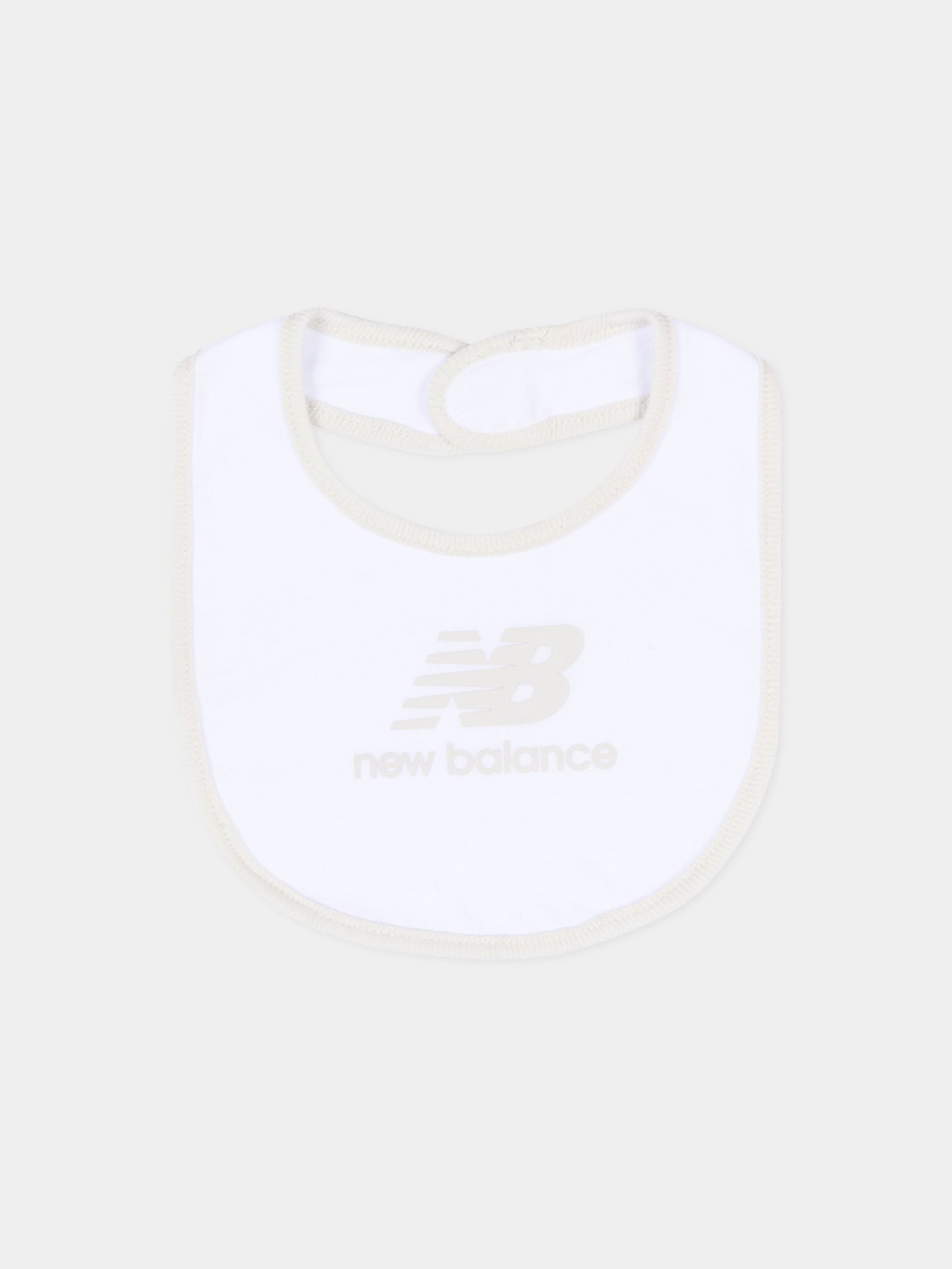 Set accessori bianco per neonati con logo,New Balance,LAKB0105 BWE