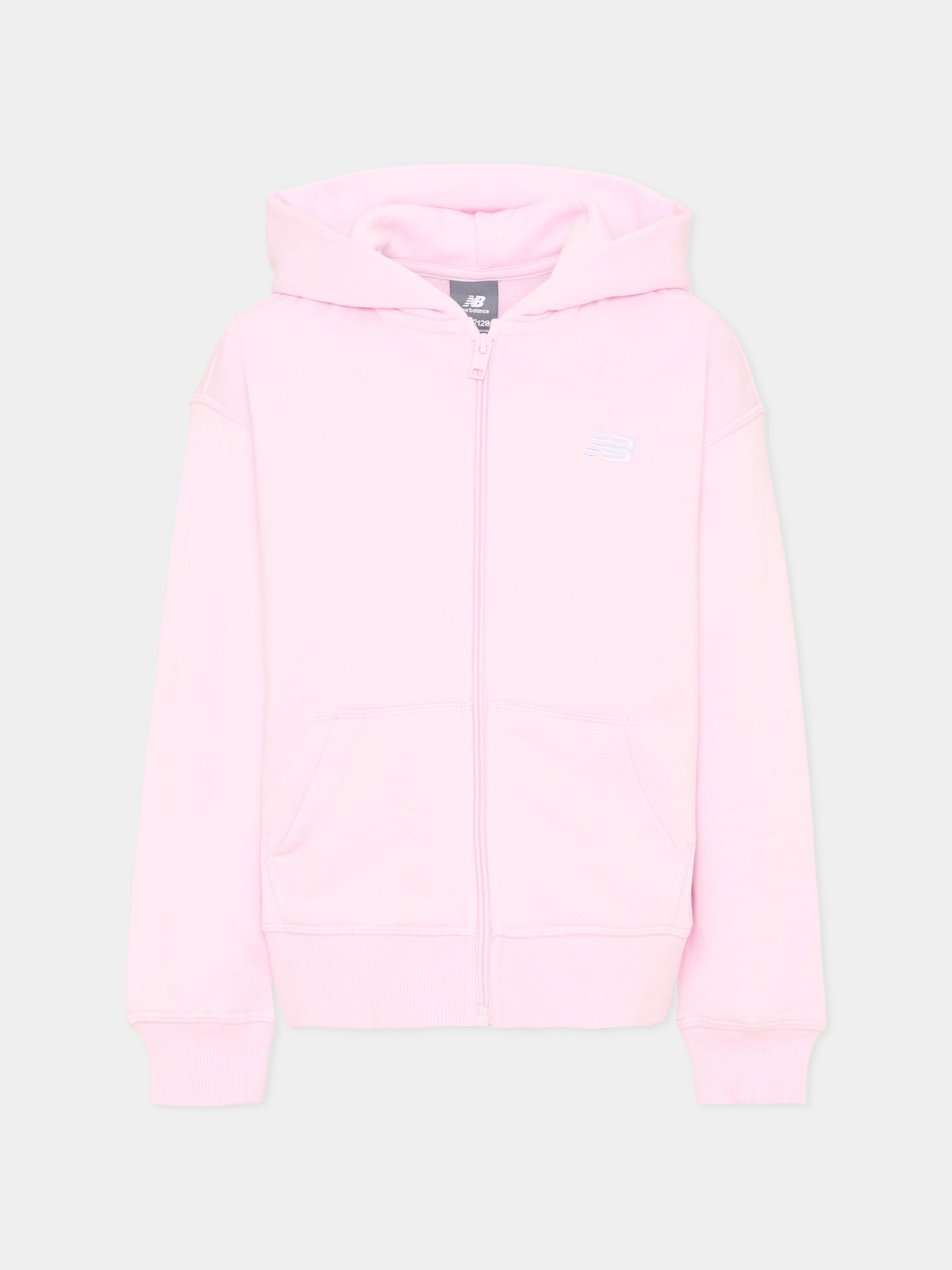 Felpa rosa con cappuccio per bambina,New Balance,LAKG0057 LIR