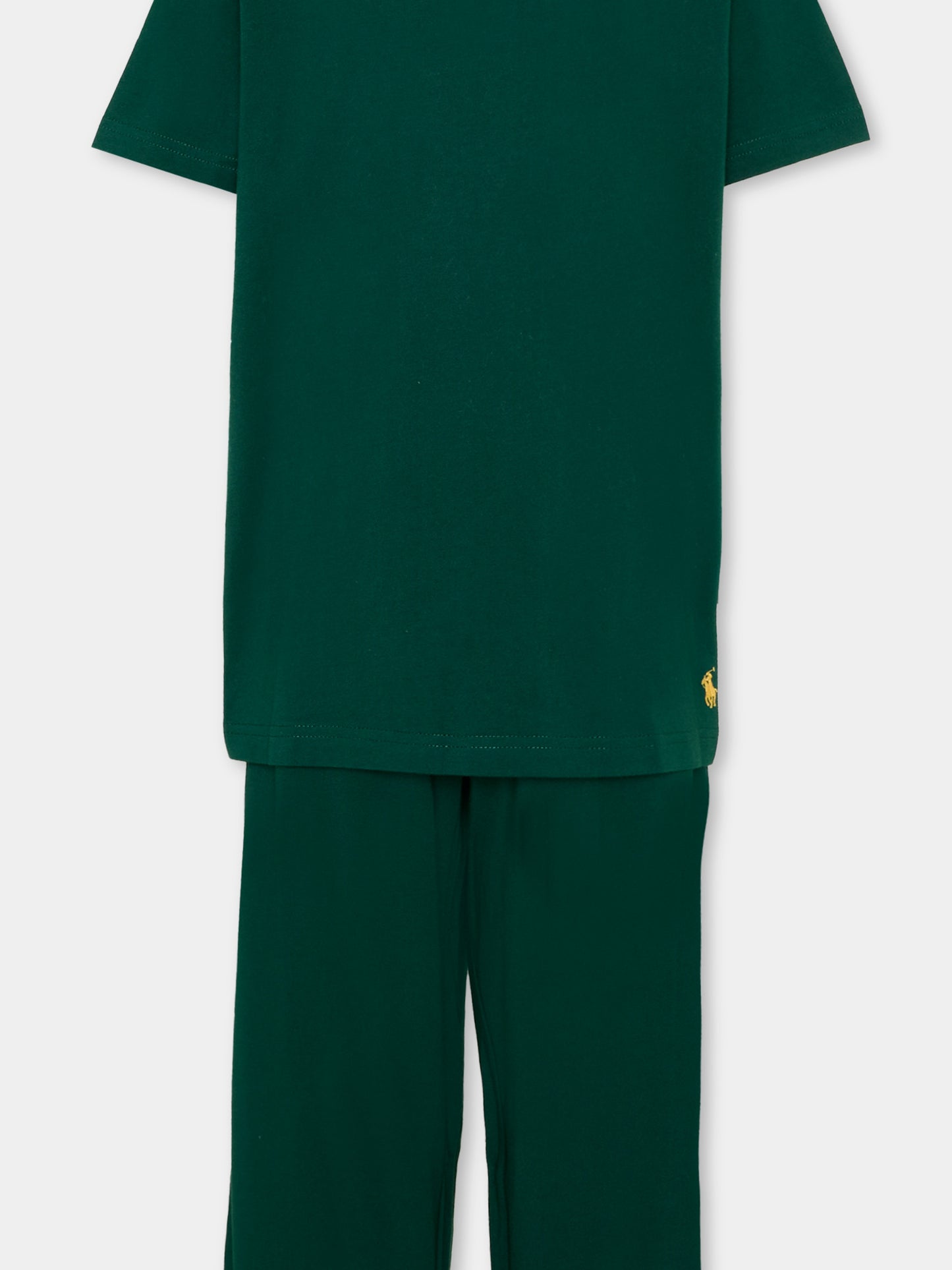 Pigiama verde per bambini con Polo Pony,Ralph Lauren Kids,9P0278 EBV