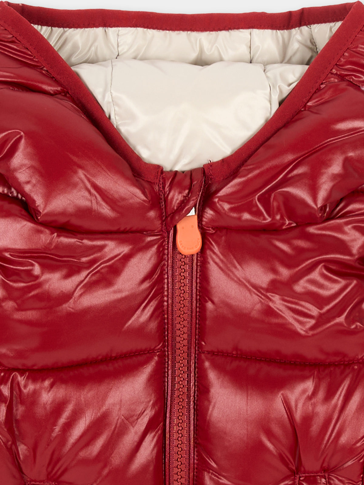 Piumino rosso Jody per neonati,Save The Duck Kids,I33231X LOVE23 70040