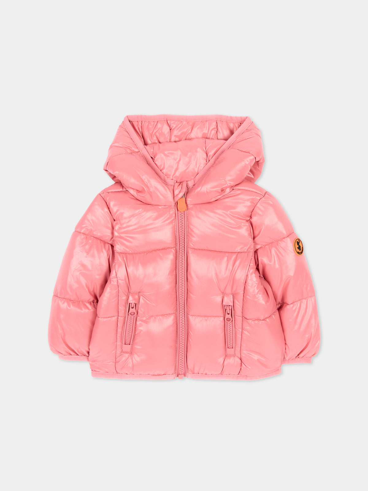 Piumino rosa Jody per neonata,Save The Duck Kids,I33231X LOVE23 80036