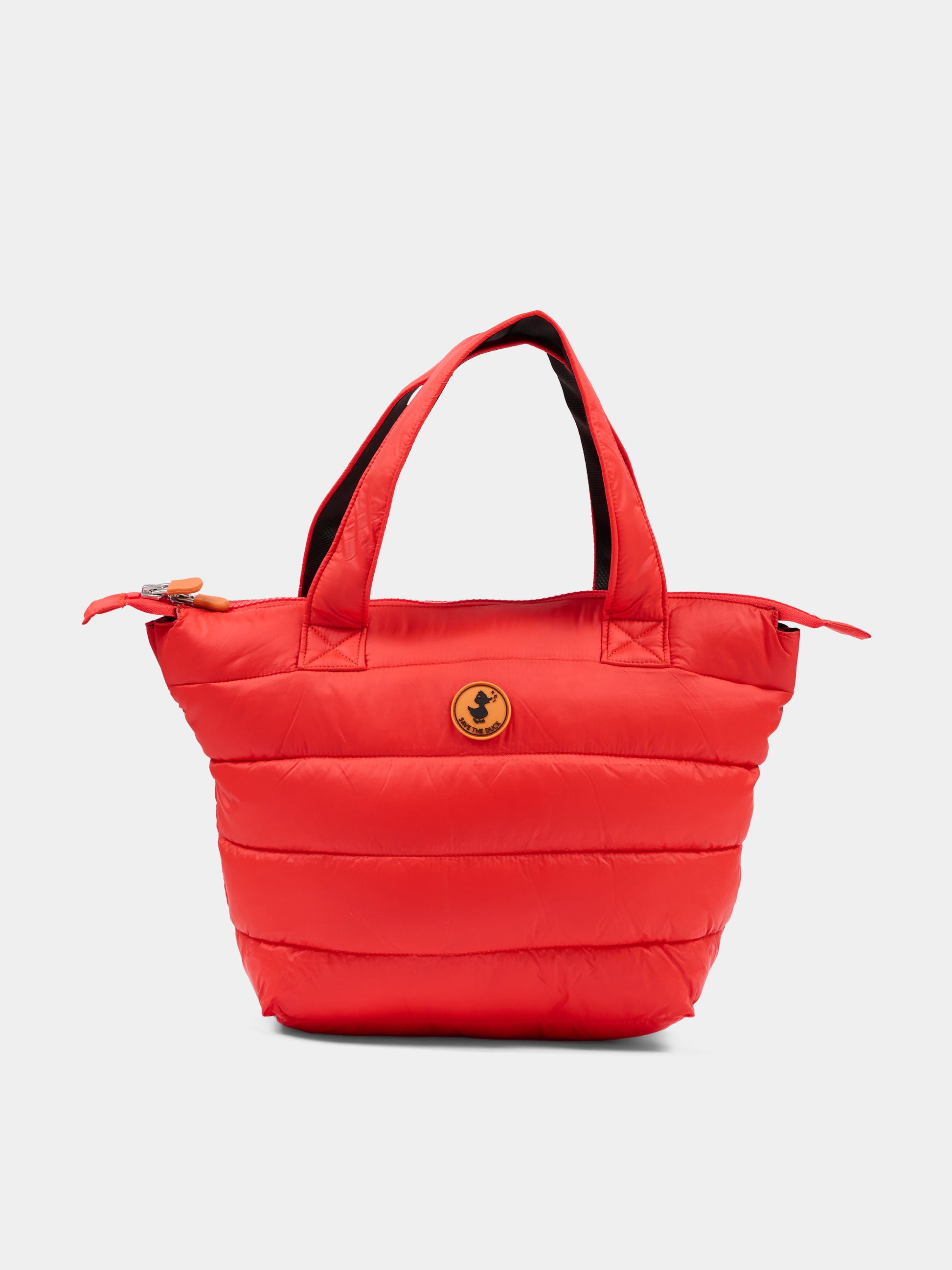 Borsa Cary rossa per bambina con logo,Save The Duck Kids,DZ2508U GIGA21 70035