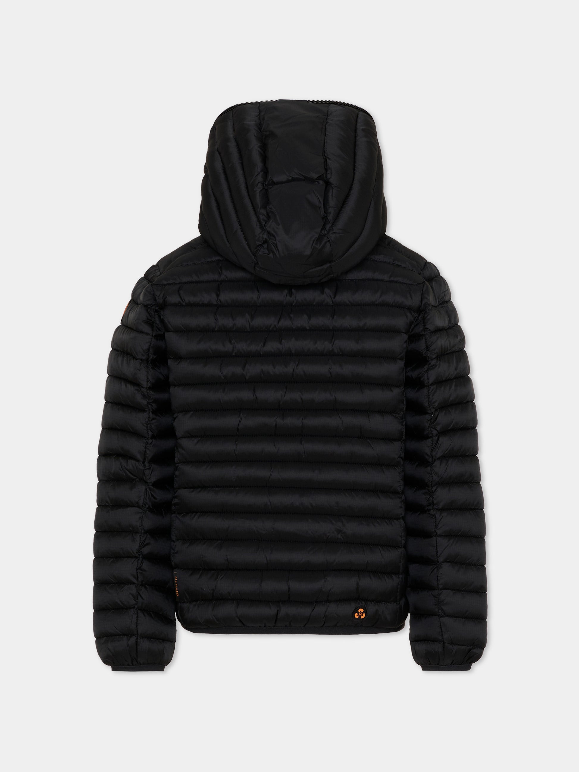 Piumino Eko nero per bambini,Save The Duck Kids,J30650B STOP21 10000