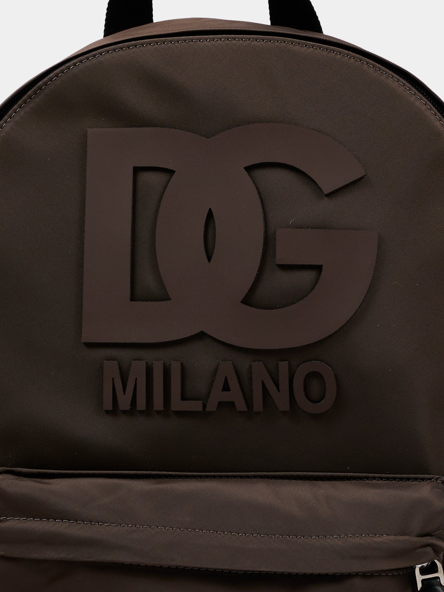 Zaino marrone per bambini con logo,Dolce & Gabbana Kids,EM0074 A0567 8S497
